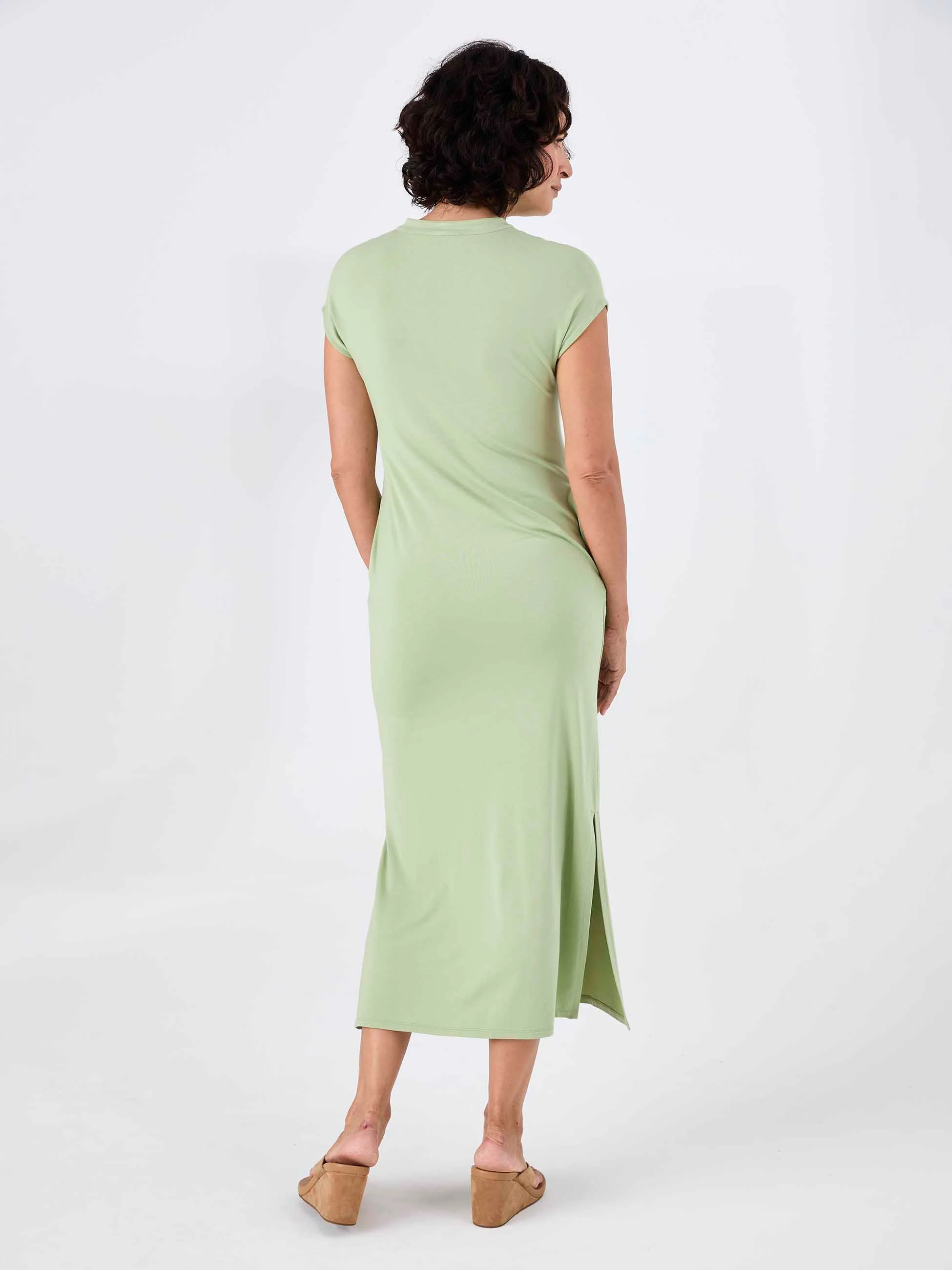 Alba Dress - Matcha Green - Image 3