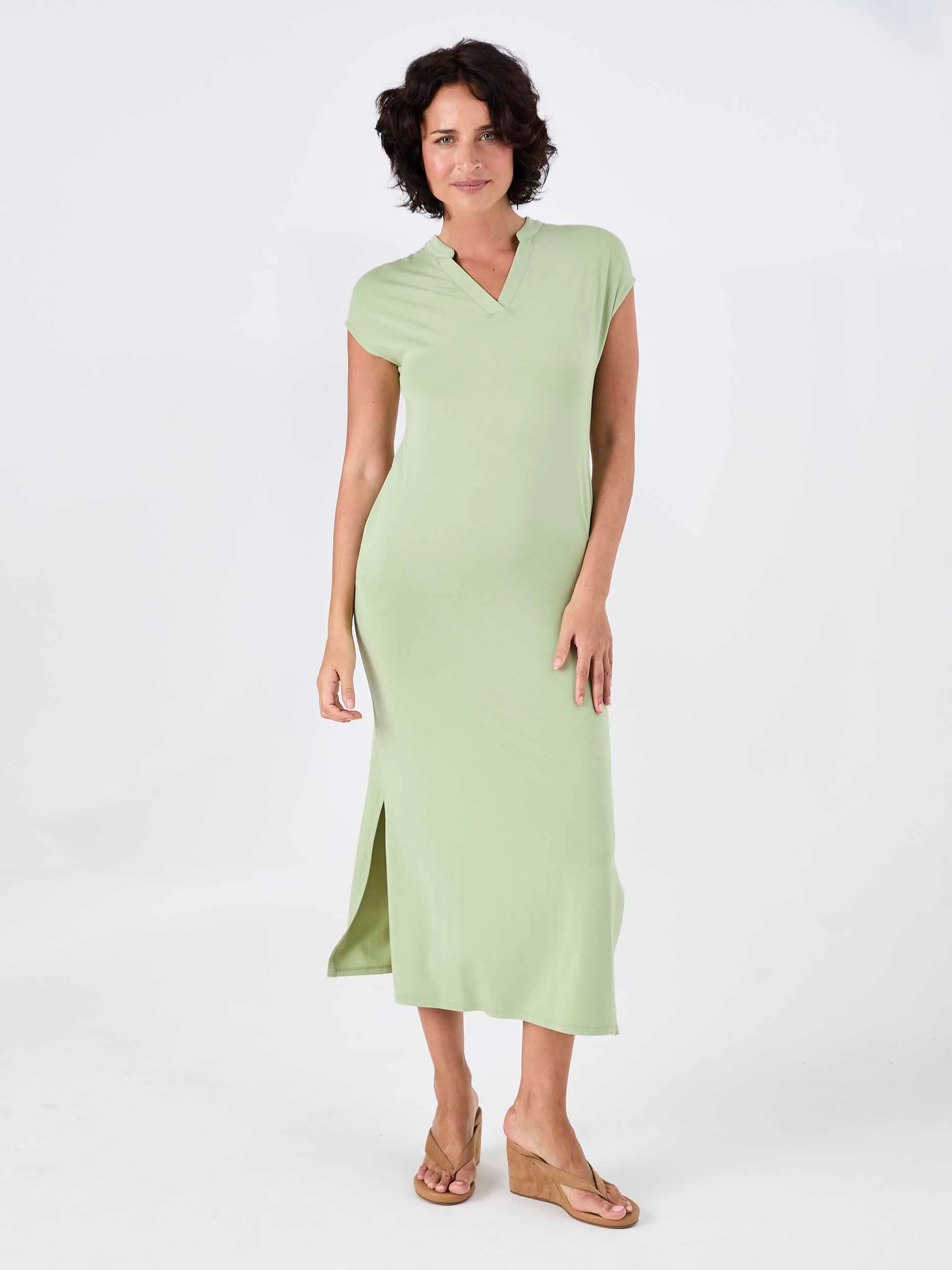 Alba Dress - Matcha Green - Image 4