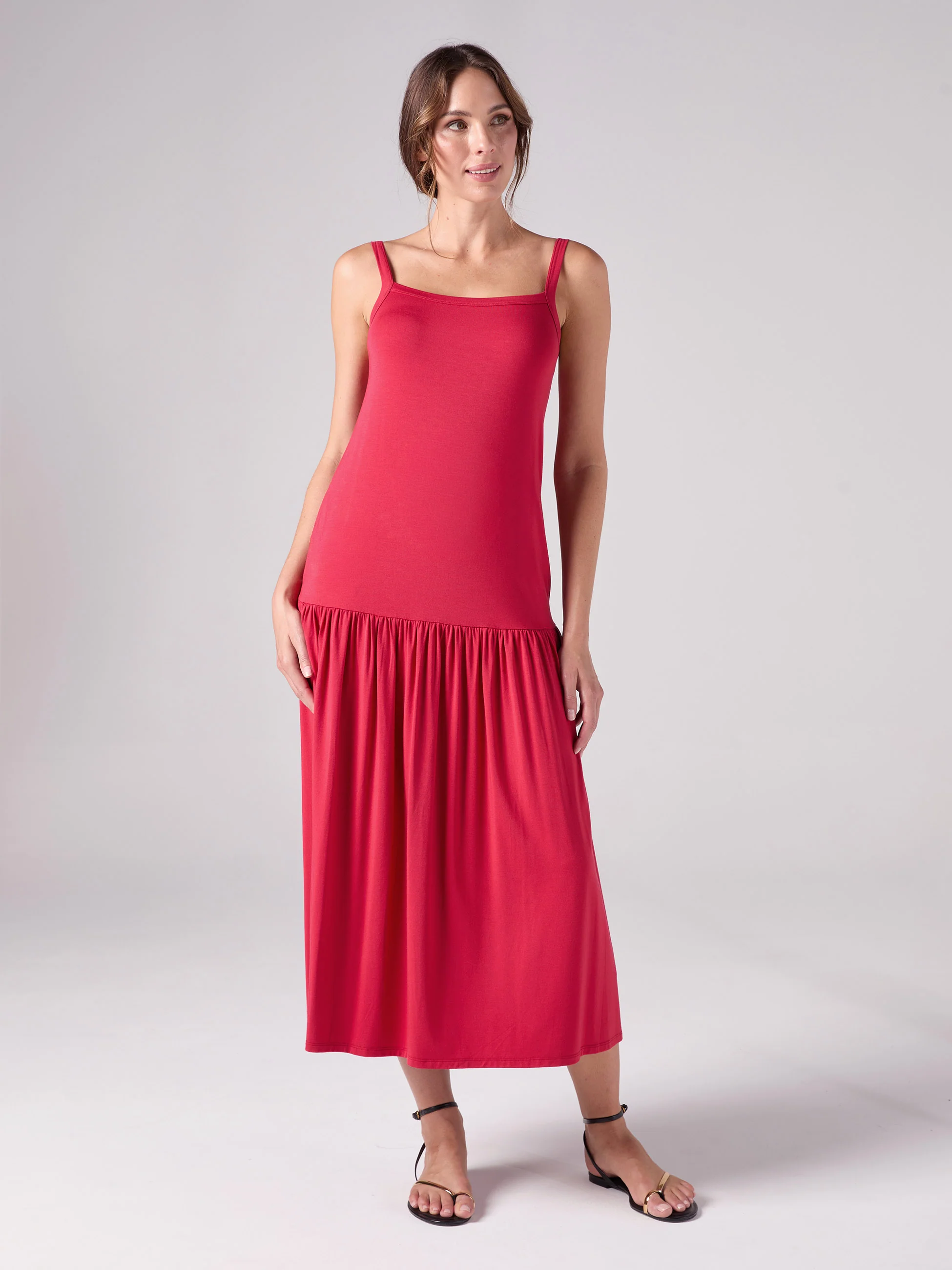 Alma Dress - Cherry - Image 3