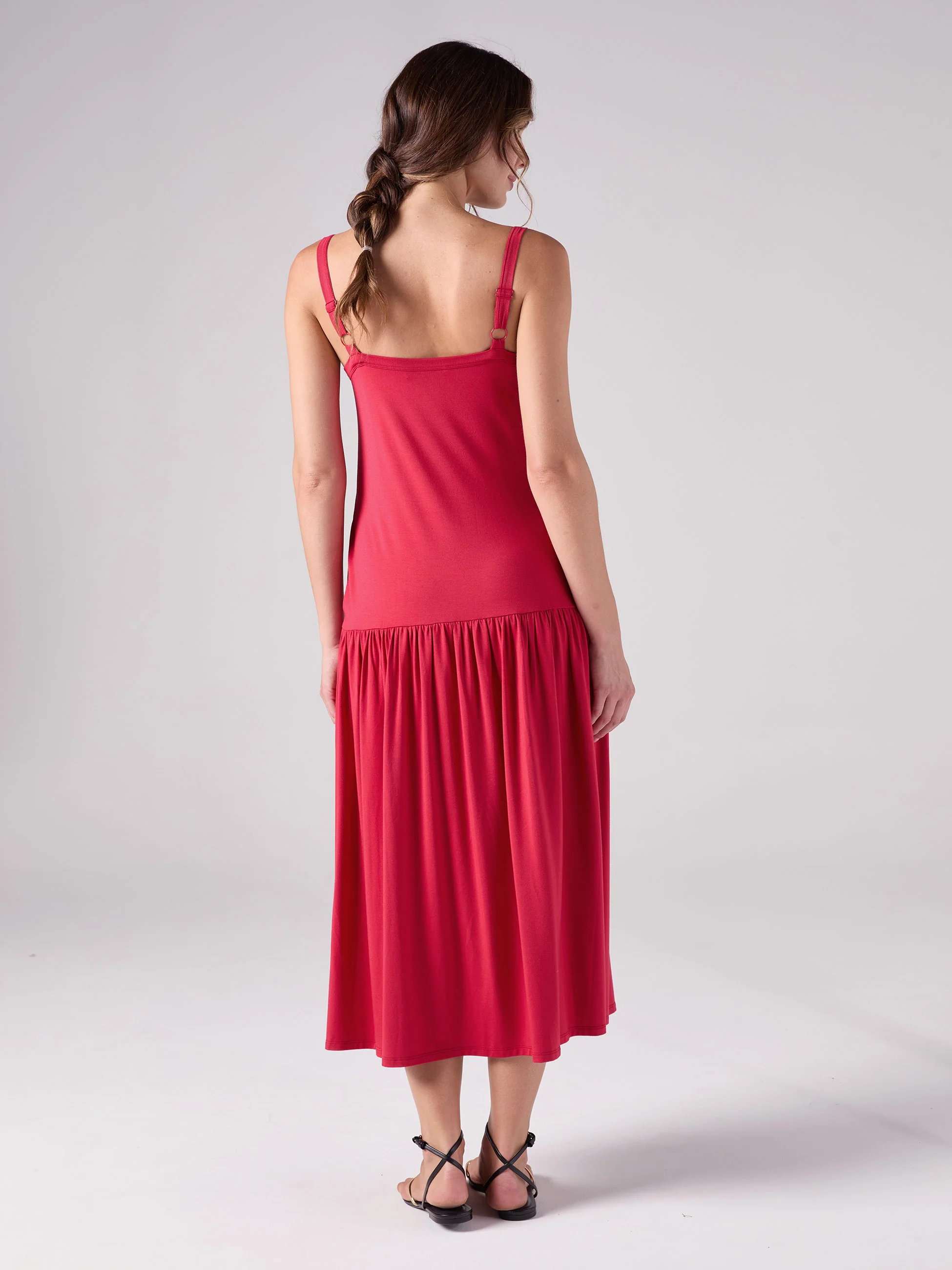 Alma Dress - Cherry - Image 4