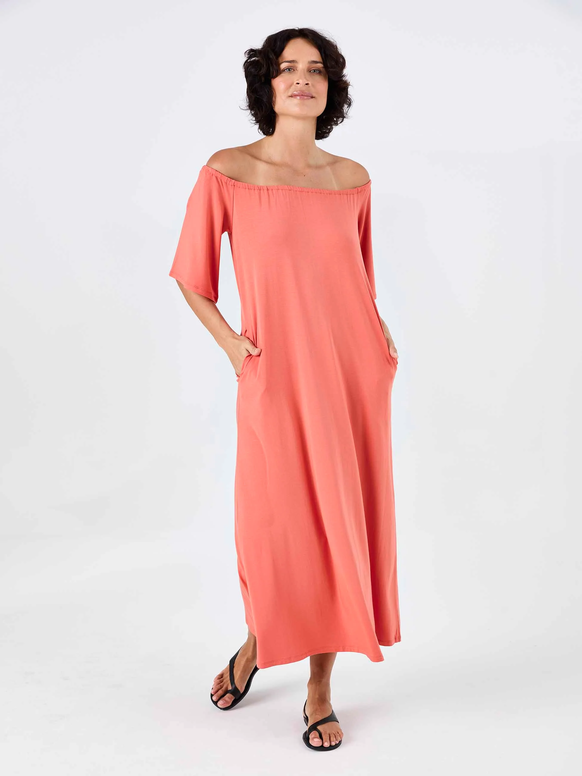Arabella Dress - Burnt Sienna - Image 2