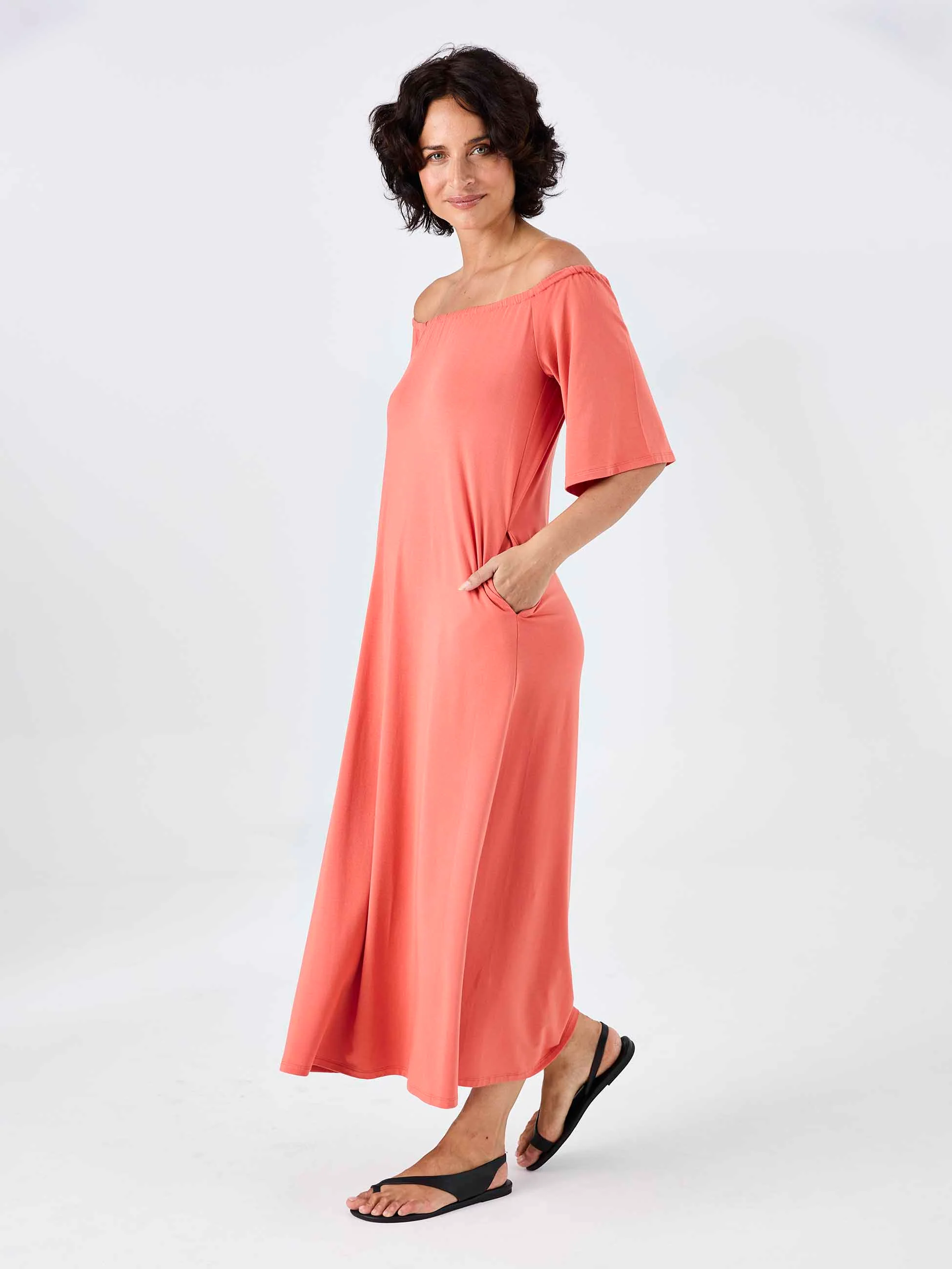 Arabella Dress - Burnt Sienna - Image 4