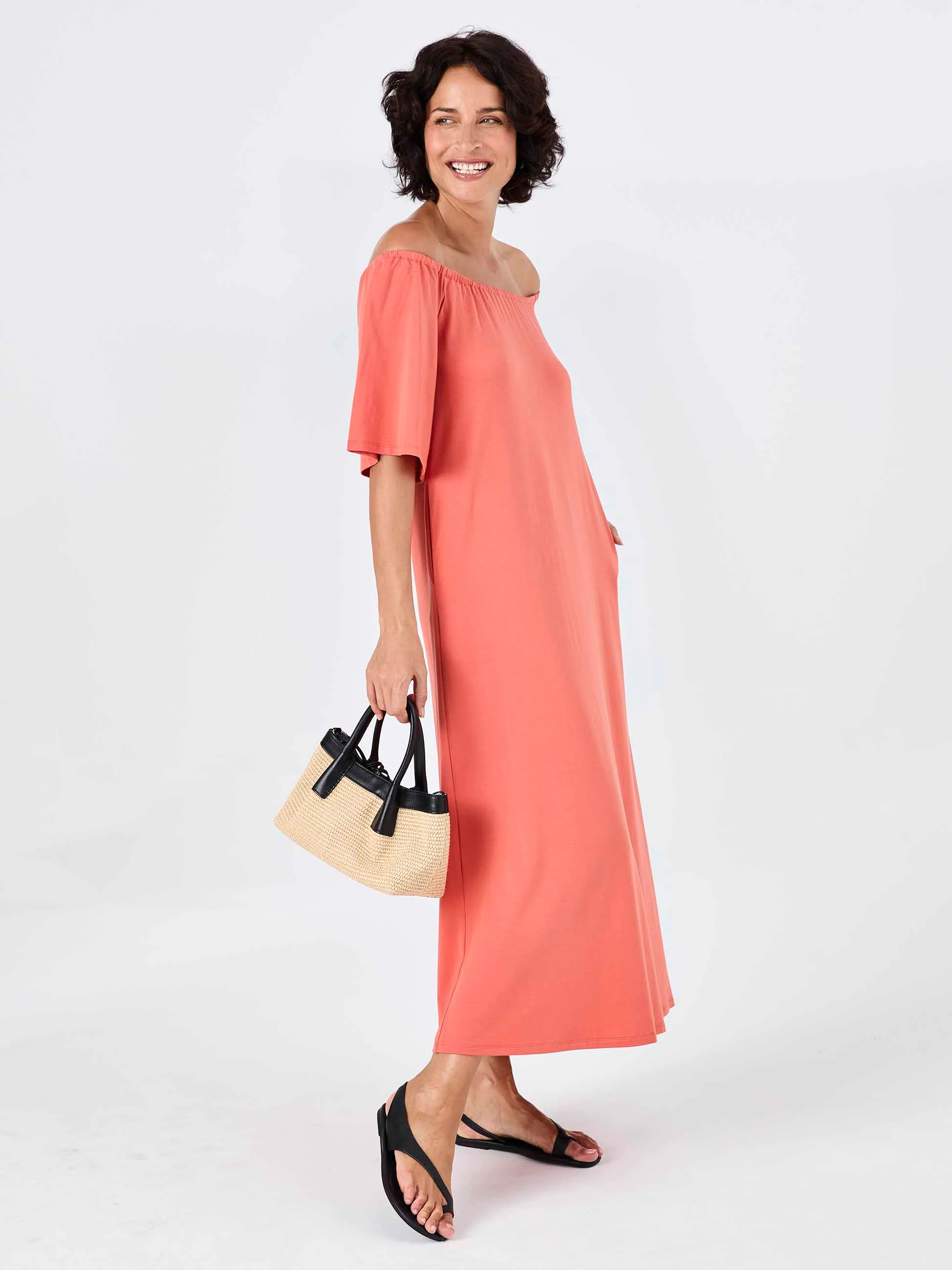 Arabella Dress - Burnt Sienna - Image 5