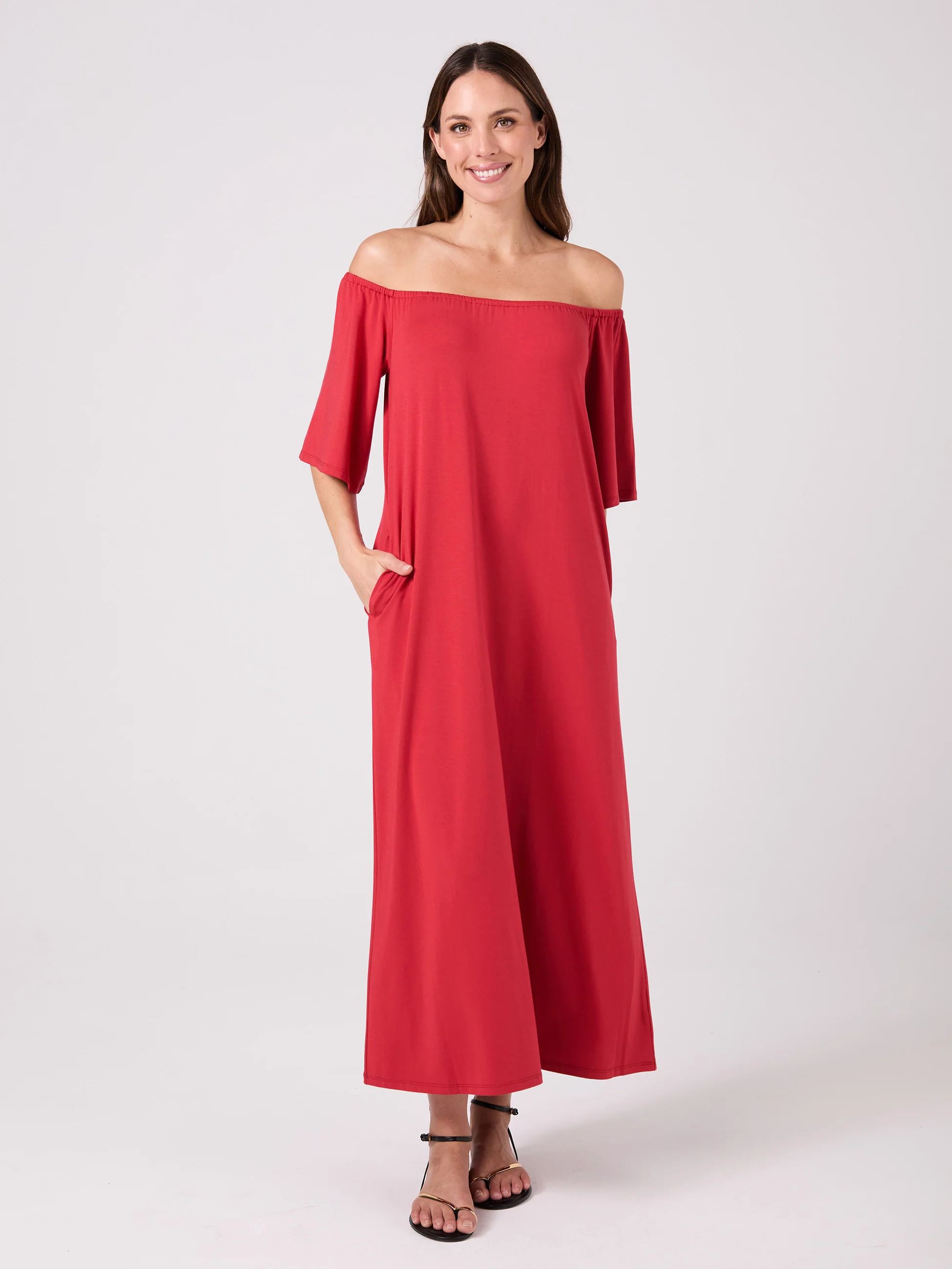 Arabella Dress - Cherry - Image 6