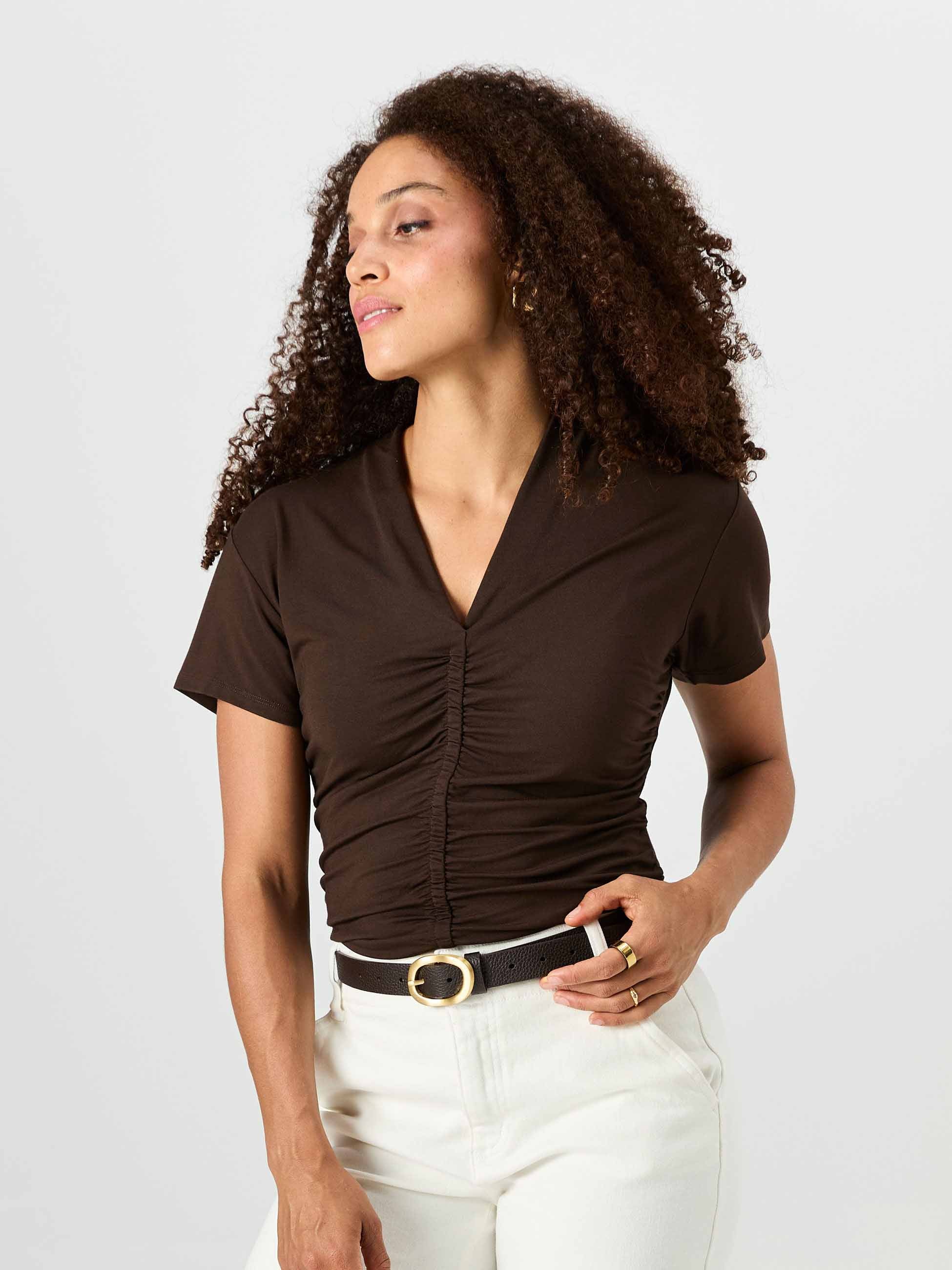 Brisa Top - Coffee Bean - Image 2