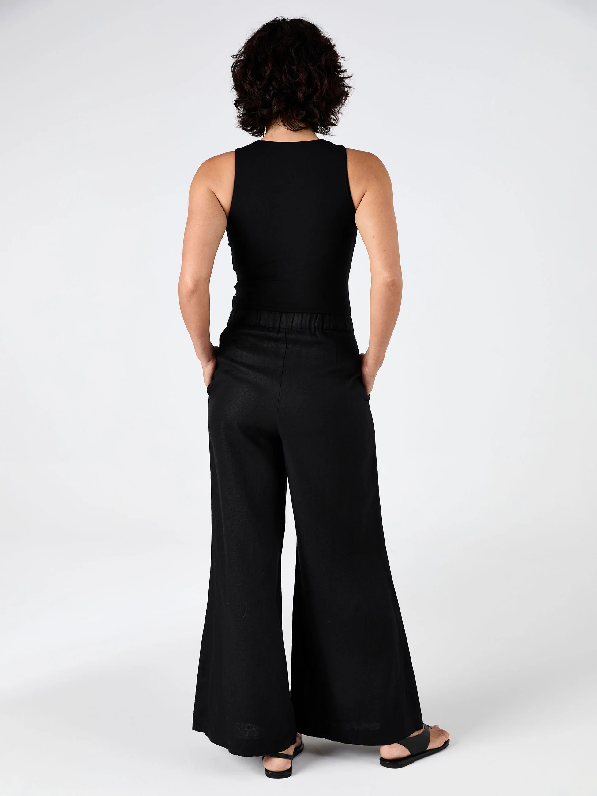 Bruna Tank - Black - Image 3