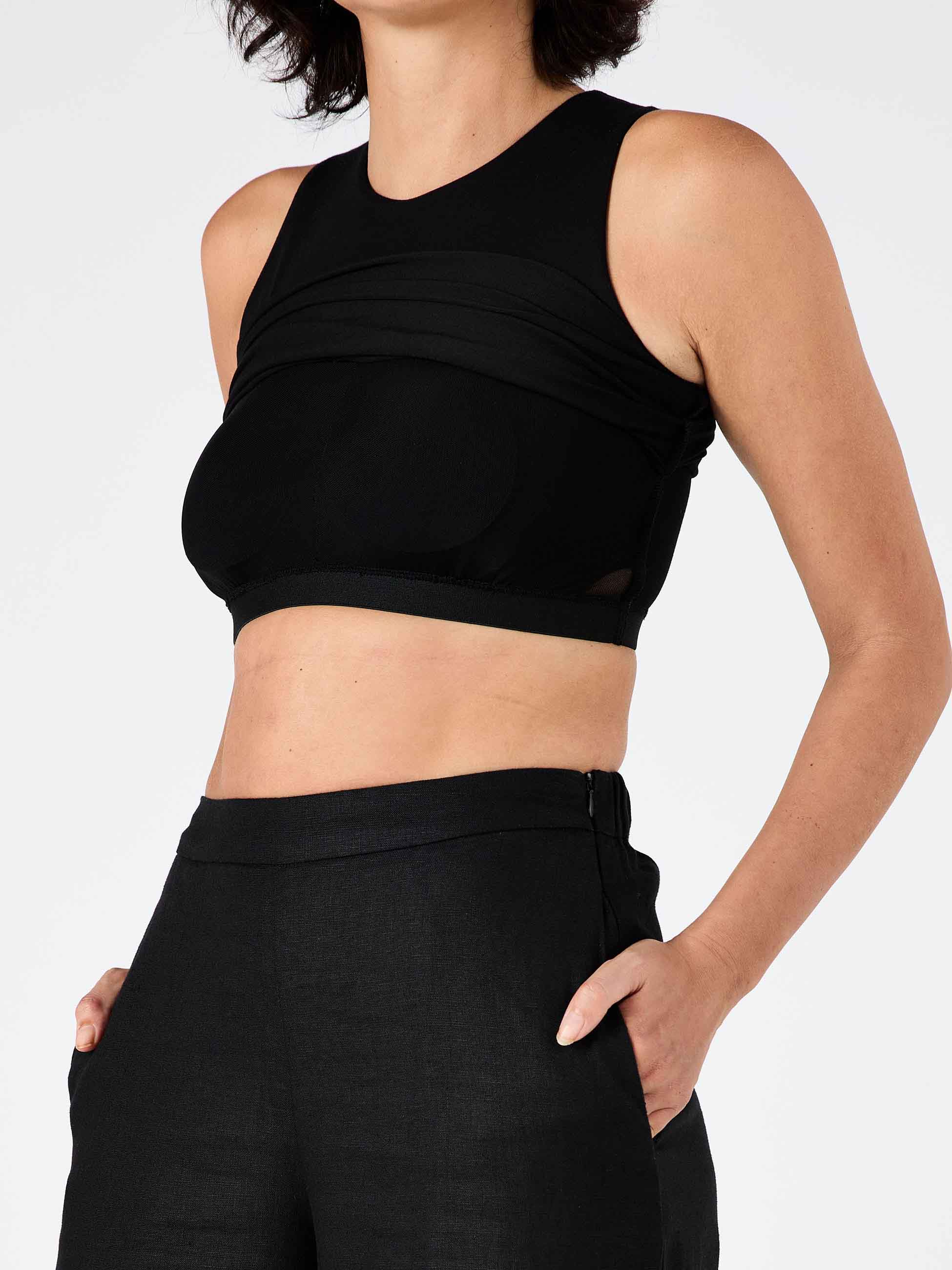 Bruna Tank - Black - Image 4