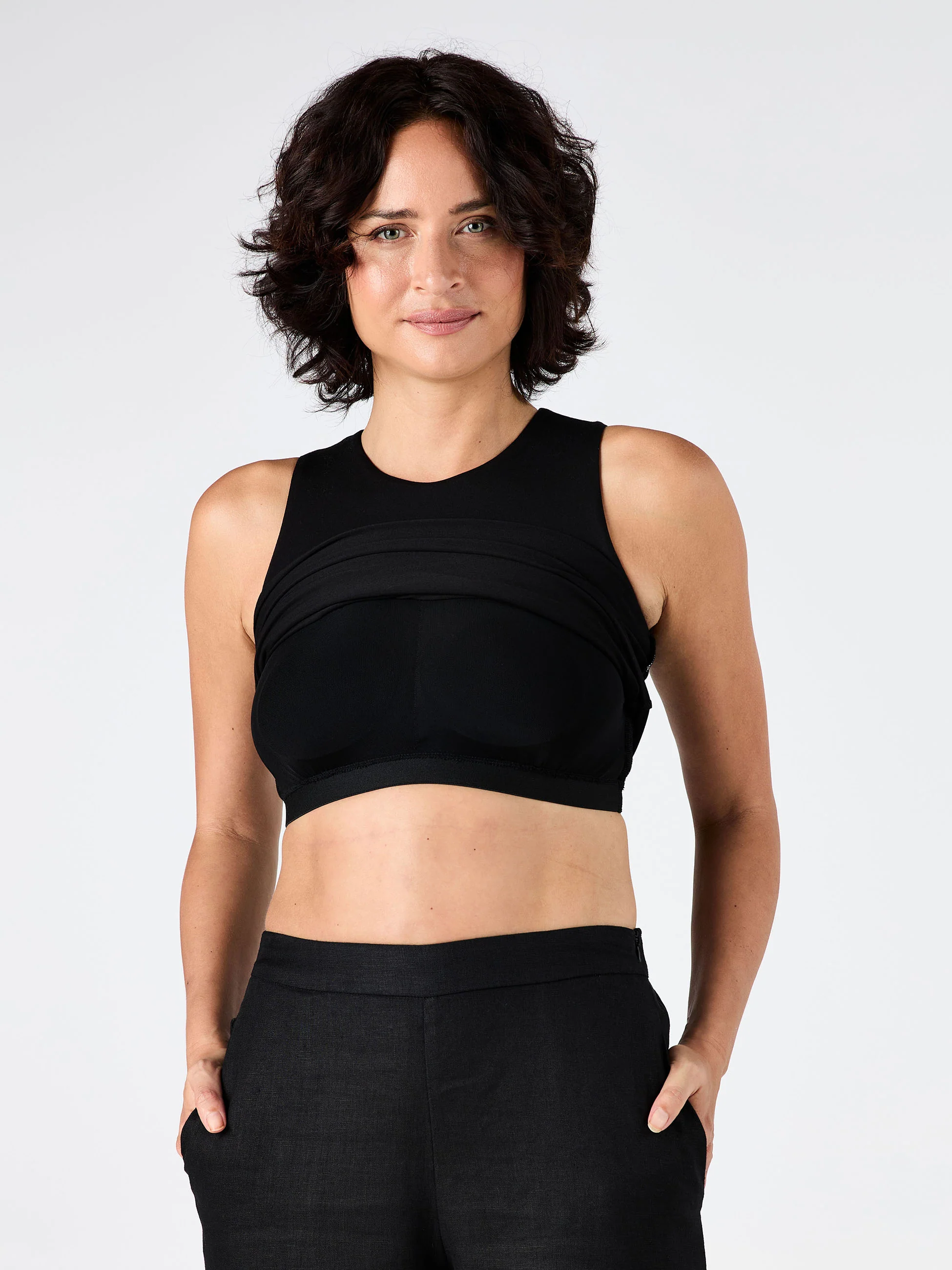 Bruna Tank - Black - Image 5