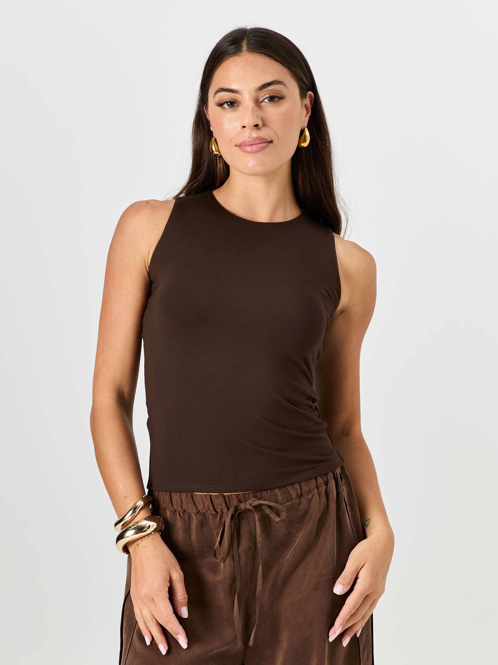 Bruna Tank - Coffee Bean - Image 14