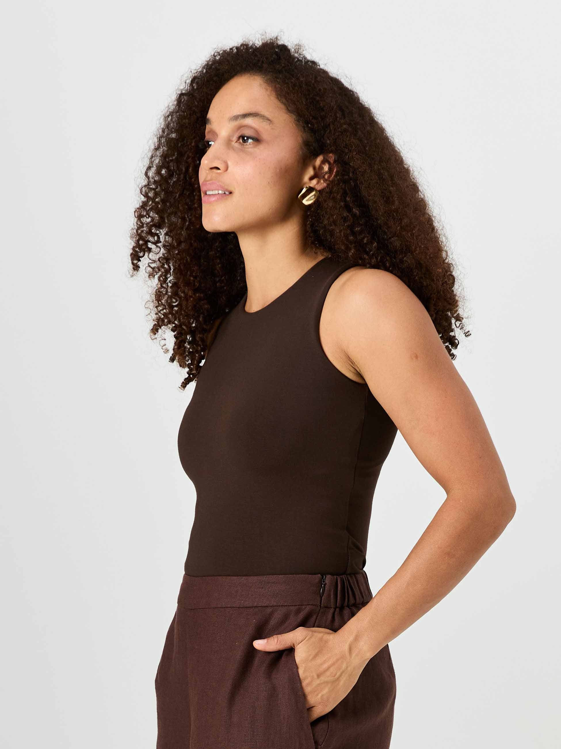 Bruna Tank - Coffee Bean - Image 2