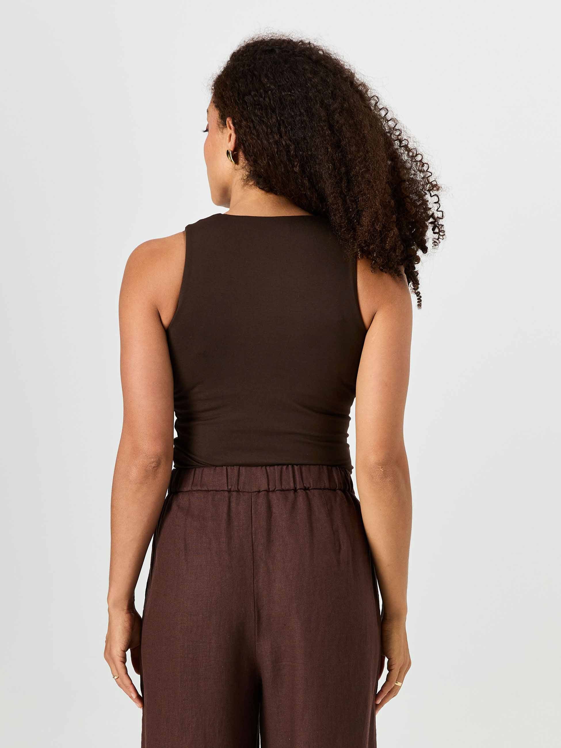 Bruna Tank - Coffee Bean - Image 3