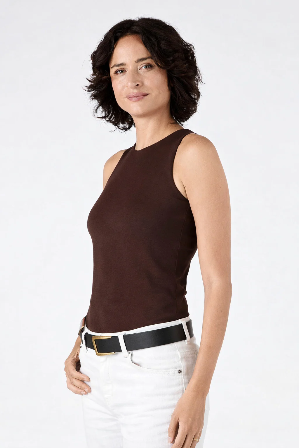 Bruna Tank - Coffee Bean - Image 9