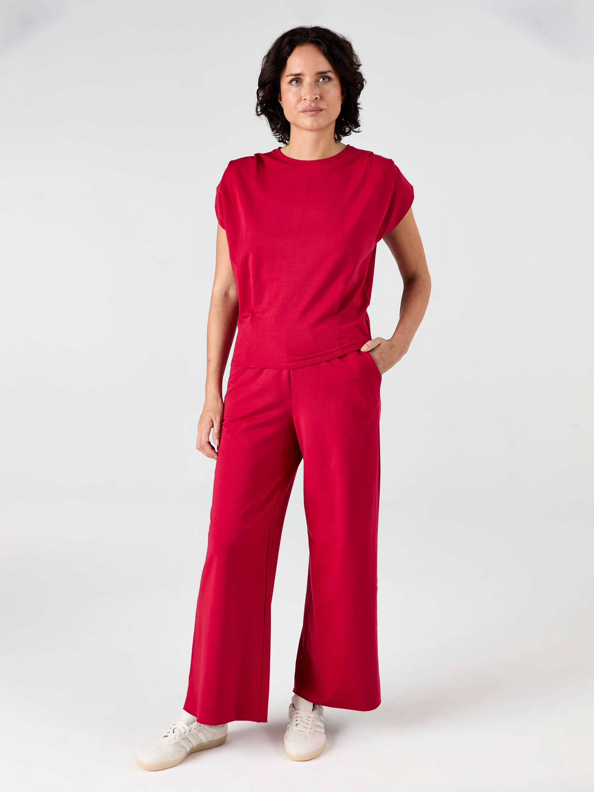 Calypso Top - Cherry - Image 2
