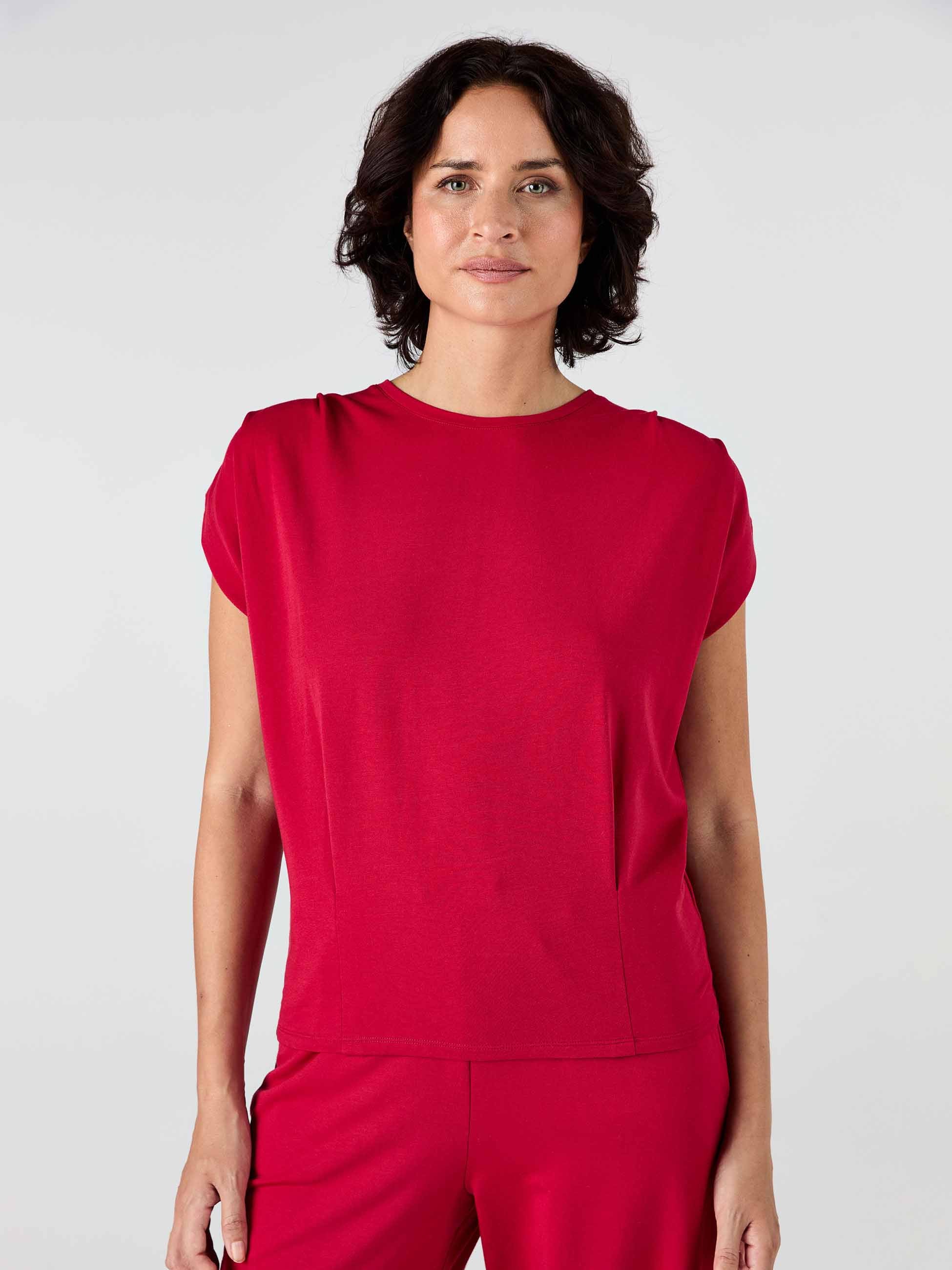 Calypso Top - Cherry - Image 4