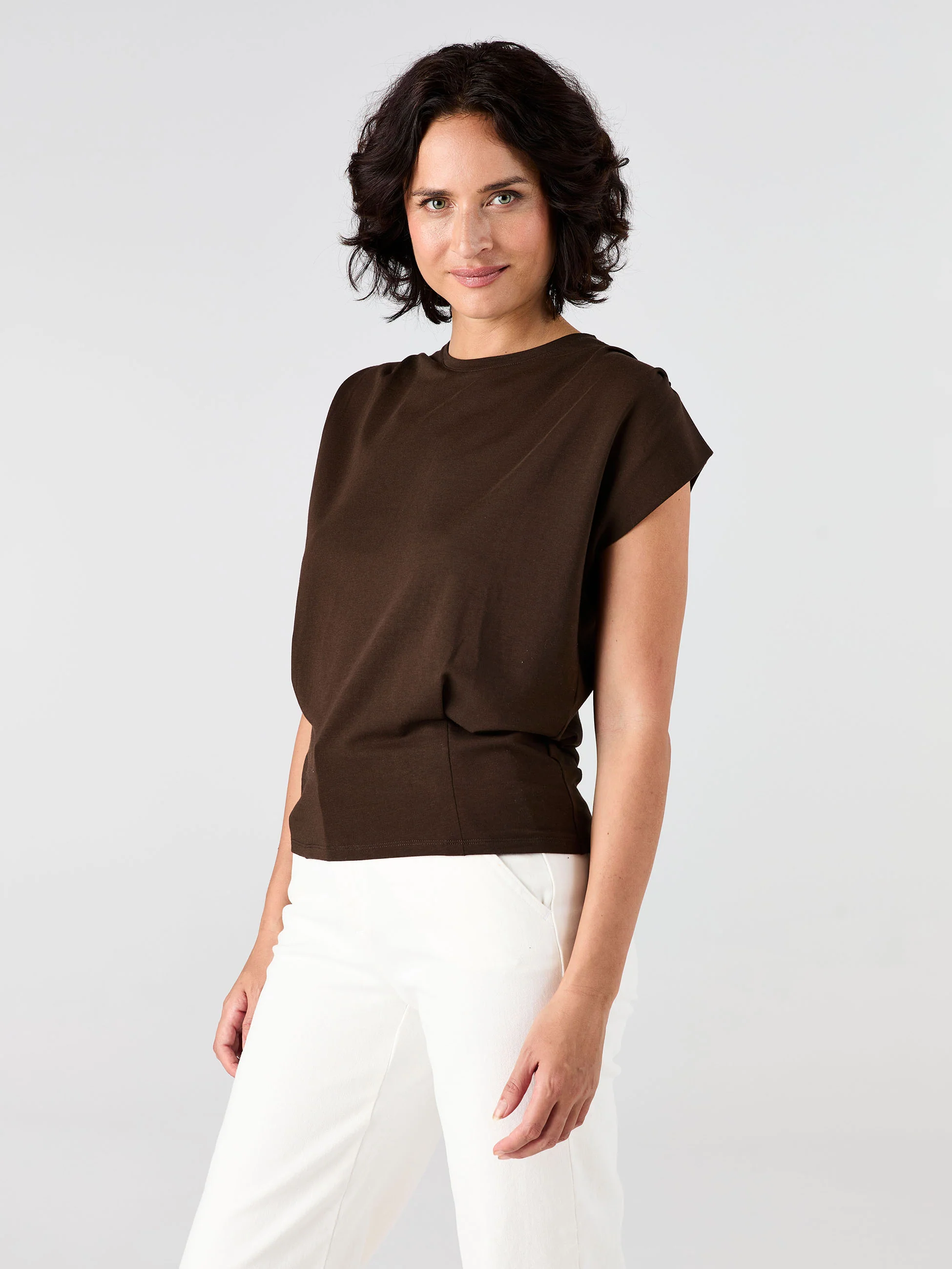 Calypso Top - Coffee Bean