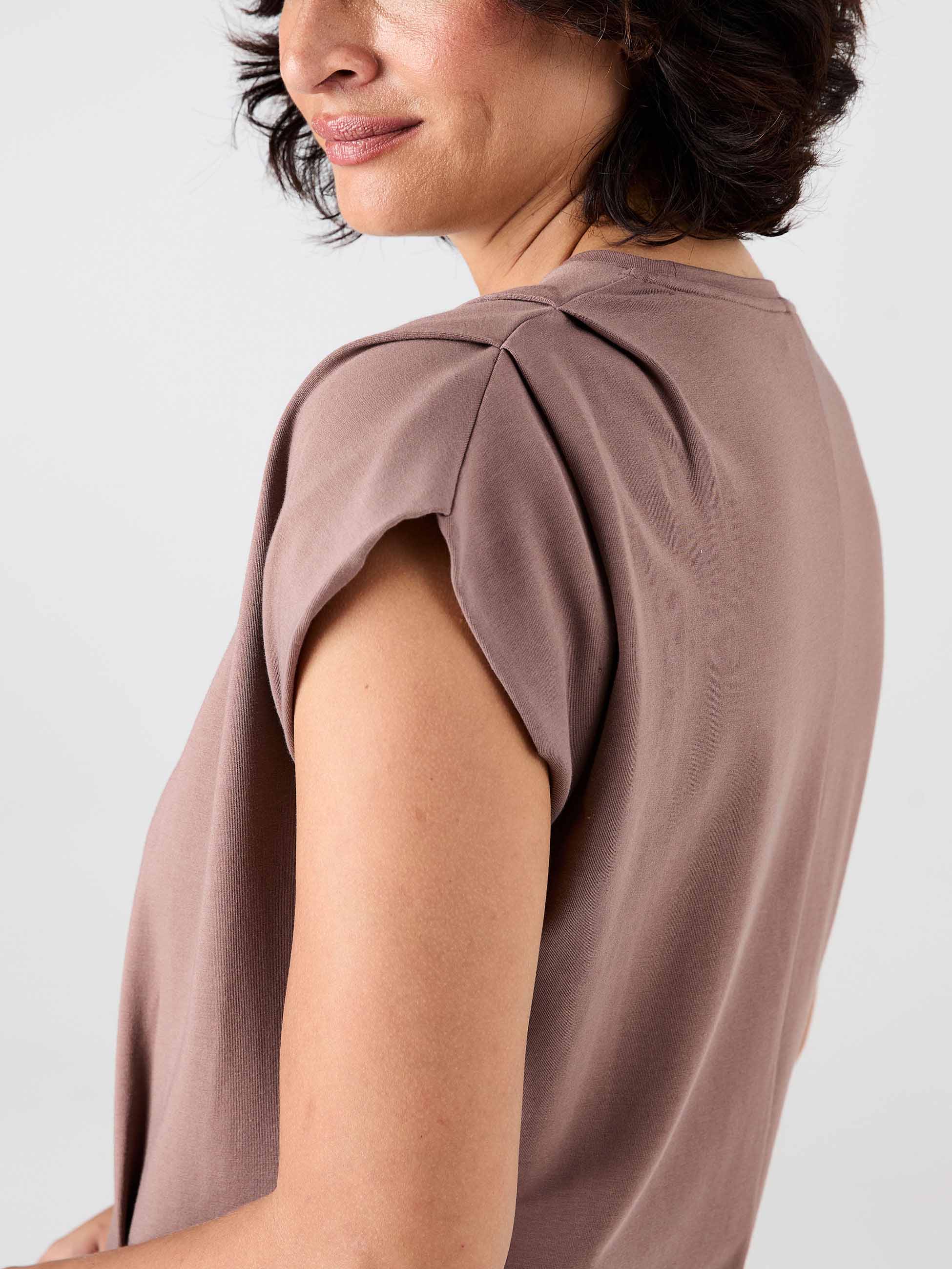 Calypso Top - Taupe - Image 4