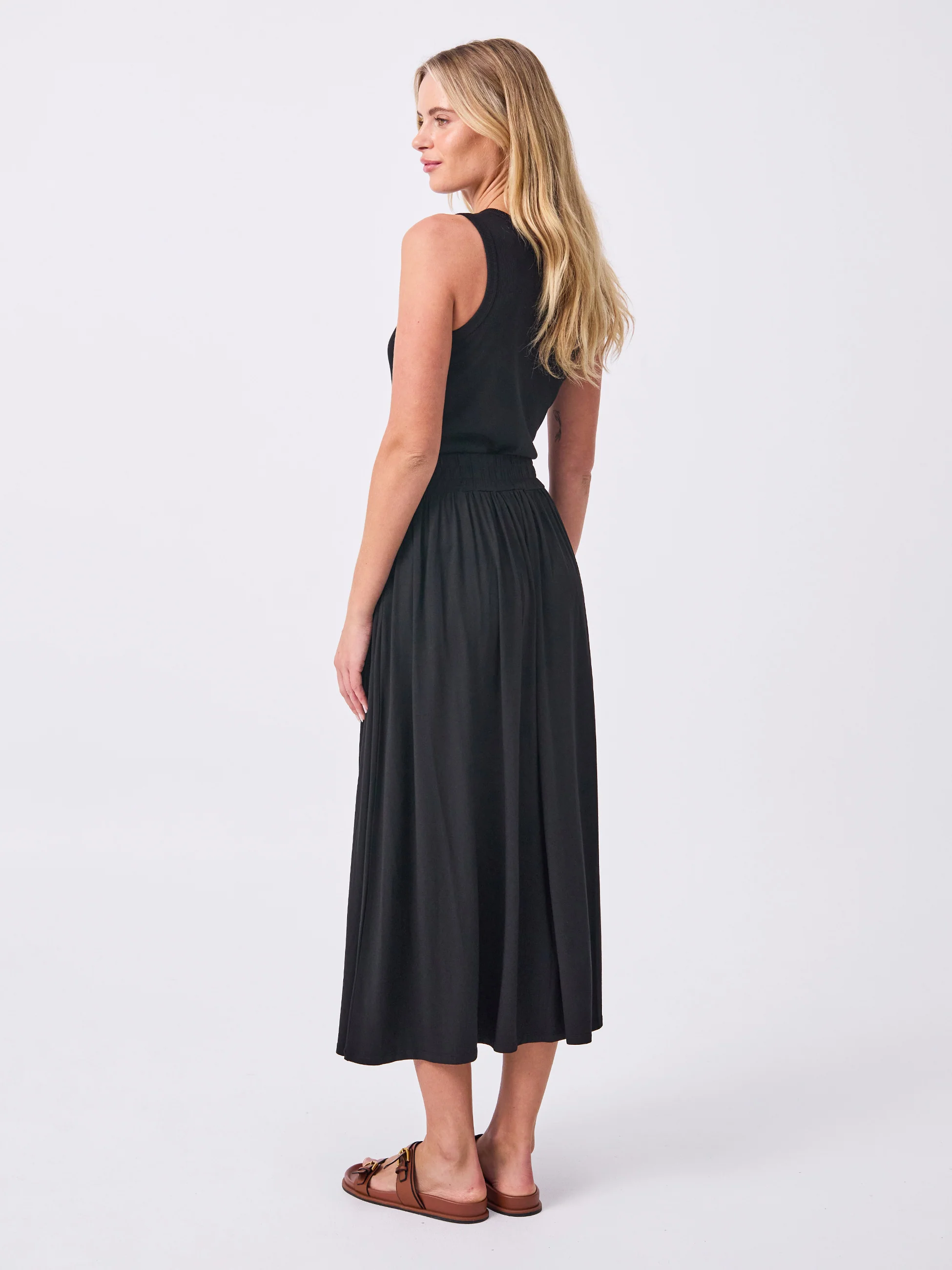 Circle Skirt - Black - Image 3