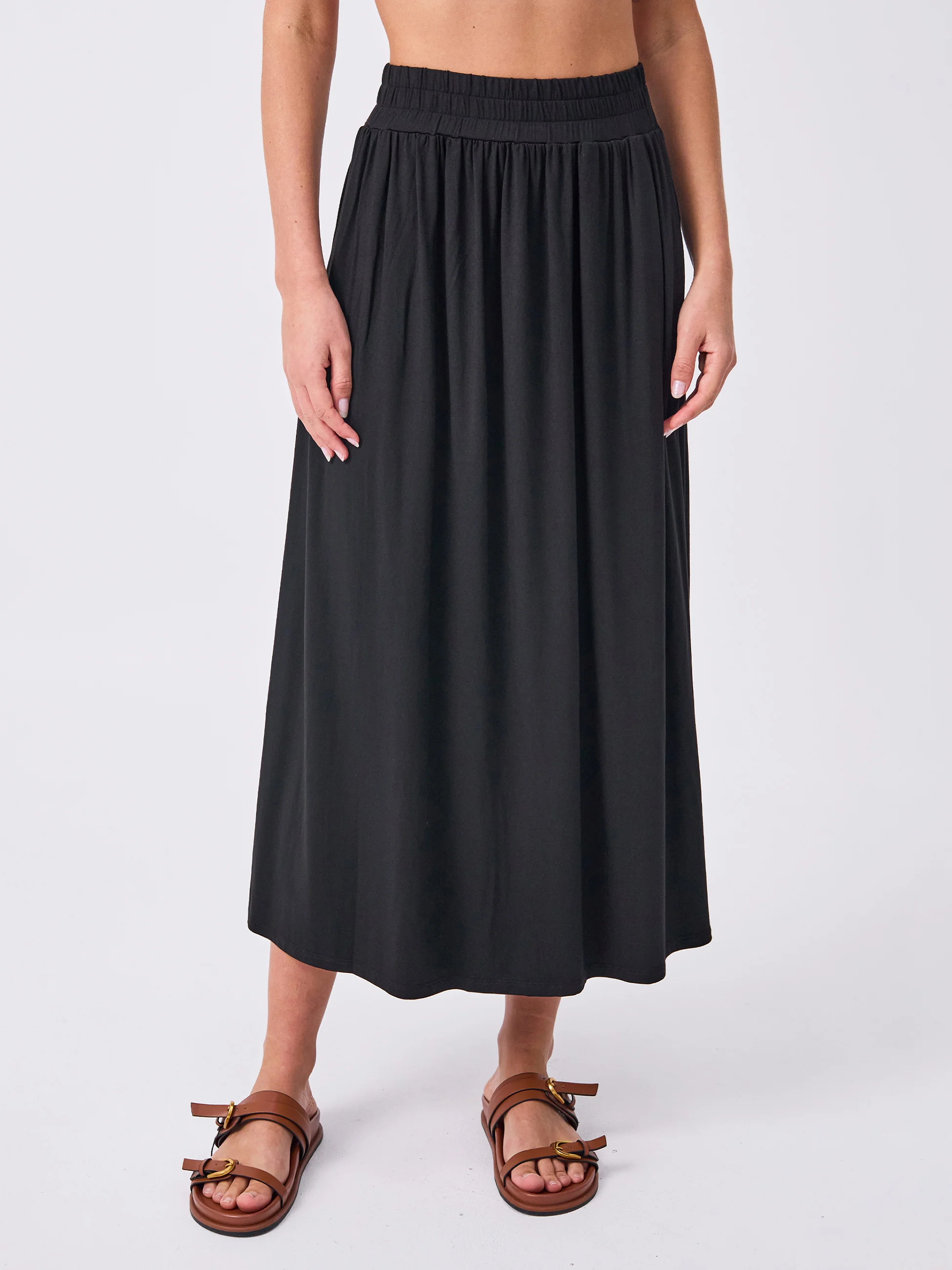 Circle Skirt - Black - Image 4