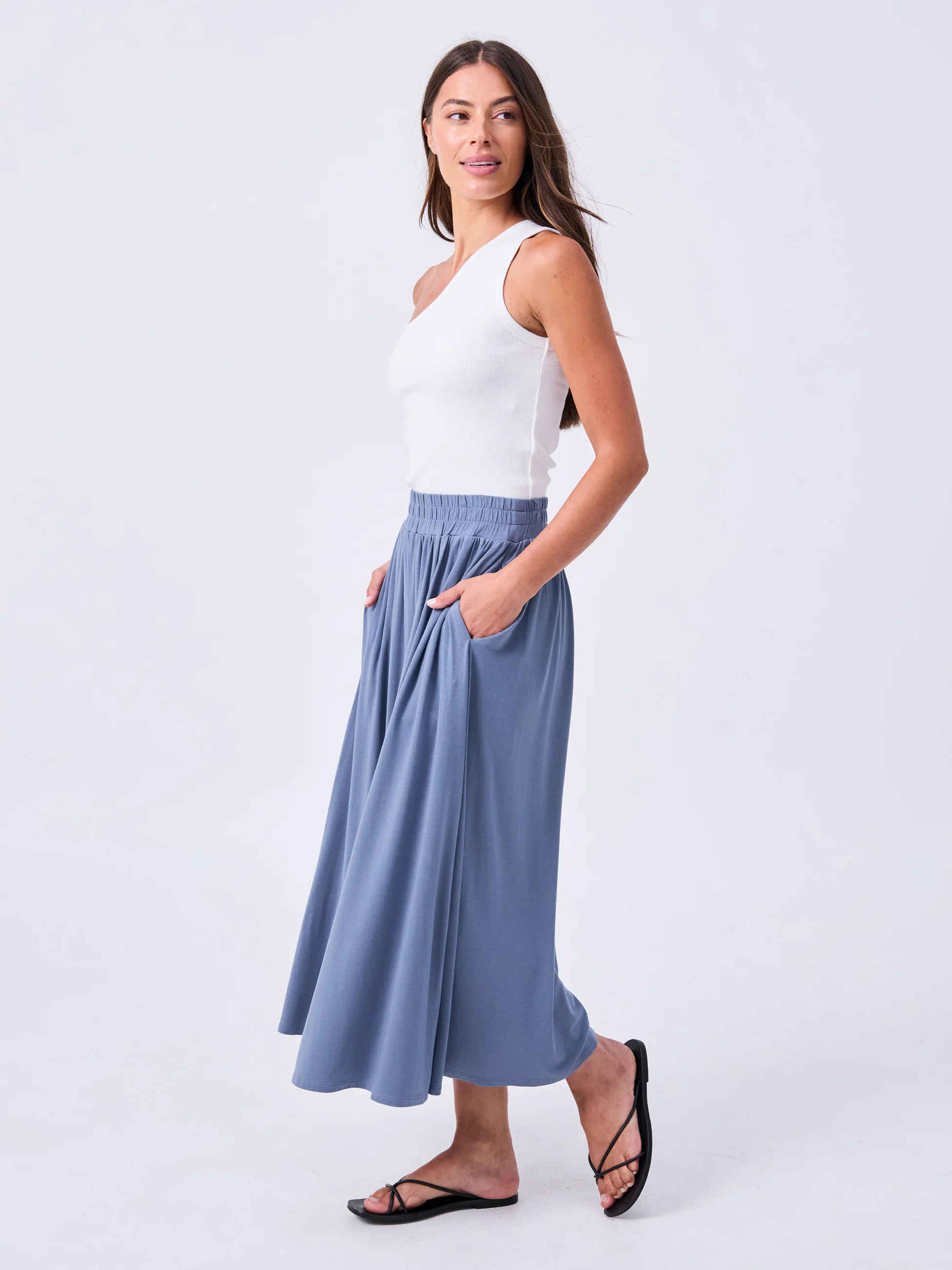 Circle Skirt - China Blue - Image 3
