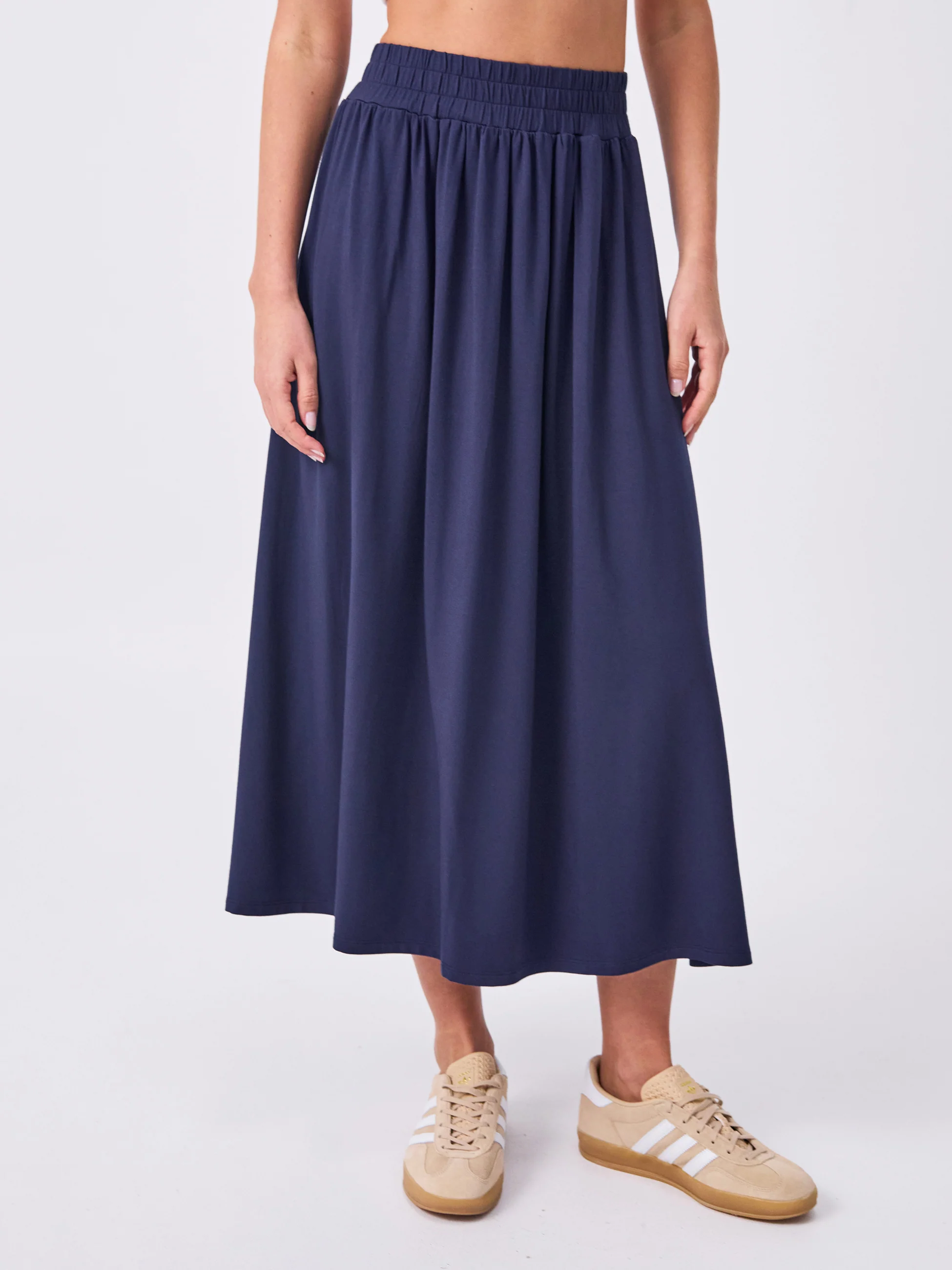 Circle Skirt - Navy - Image 2
