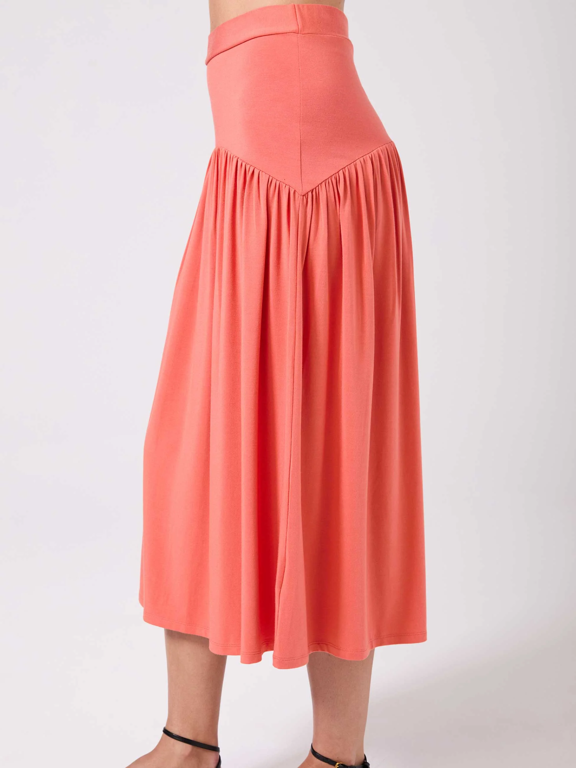 Clara Skirt  - Burnt Sienna - Image 3