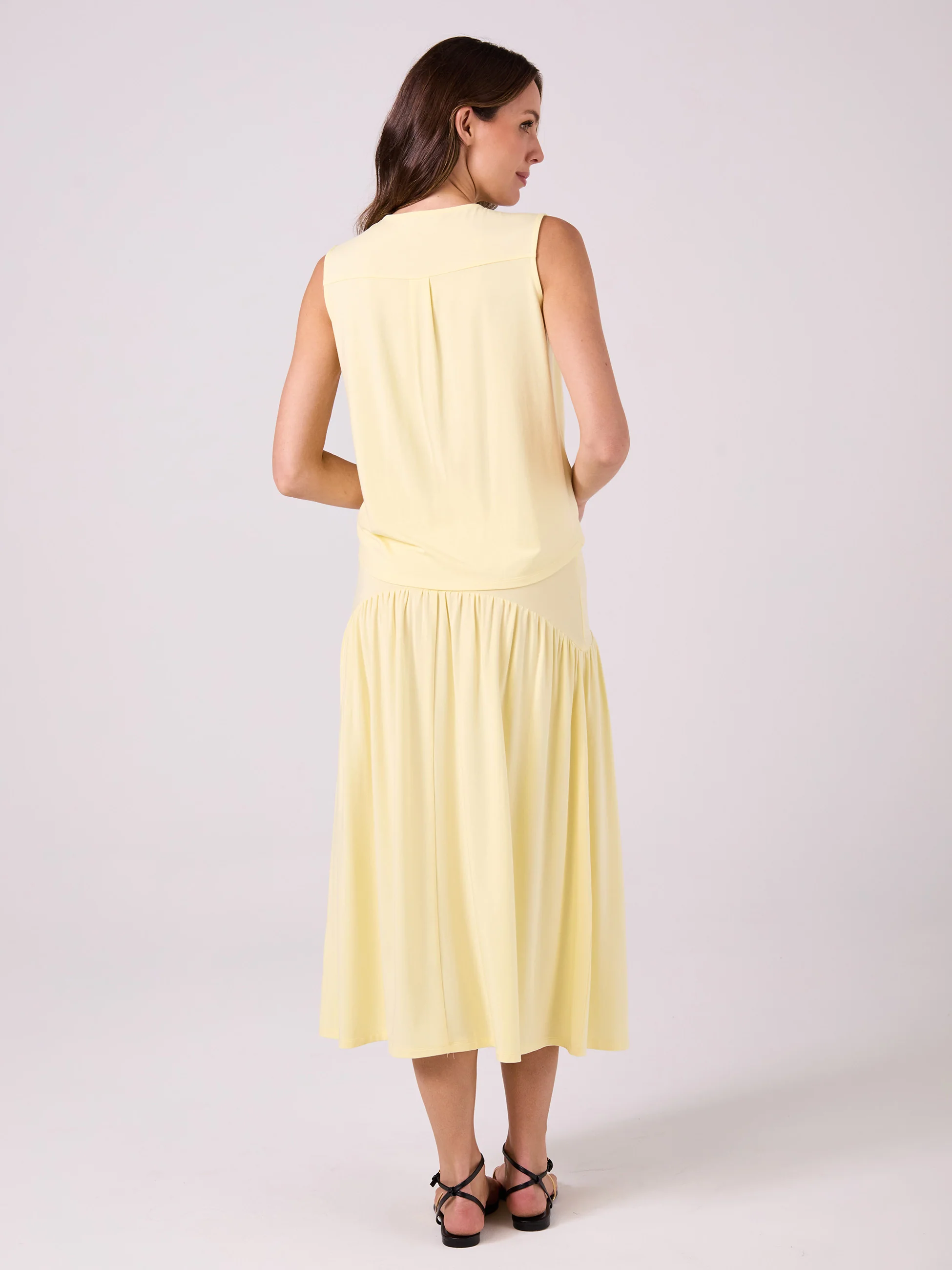 Clara Skirt  - Pastel Yellow - Image 5