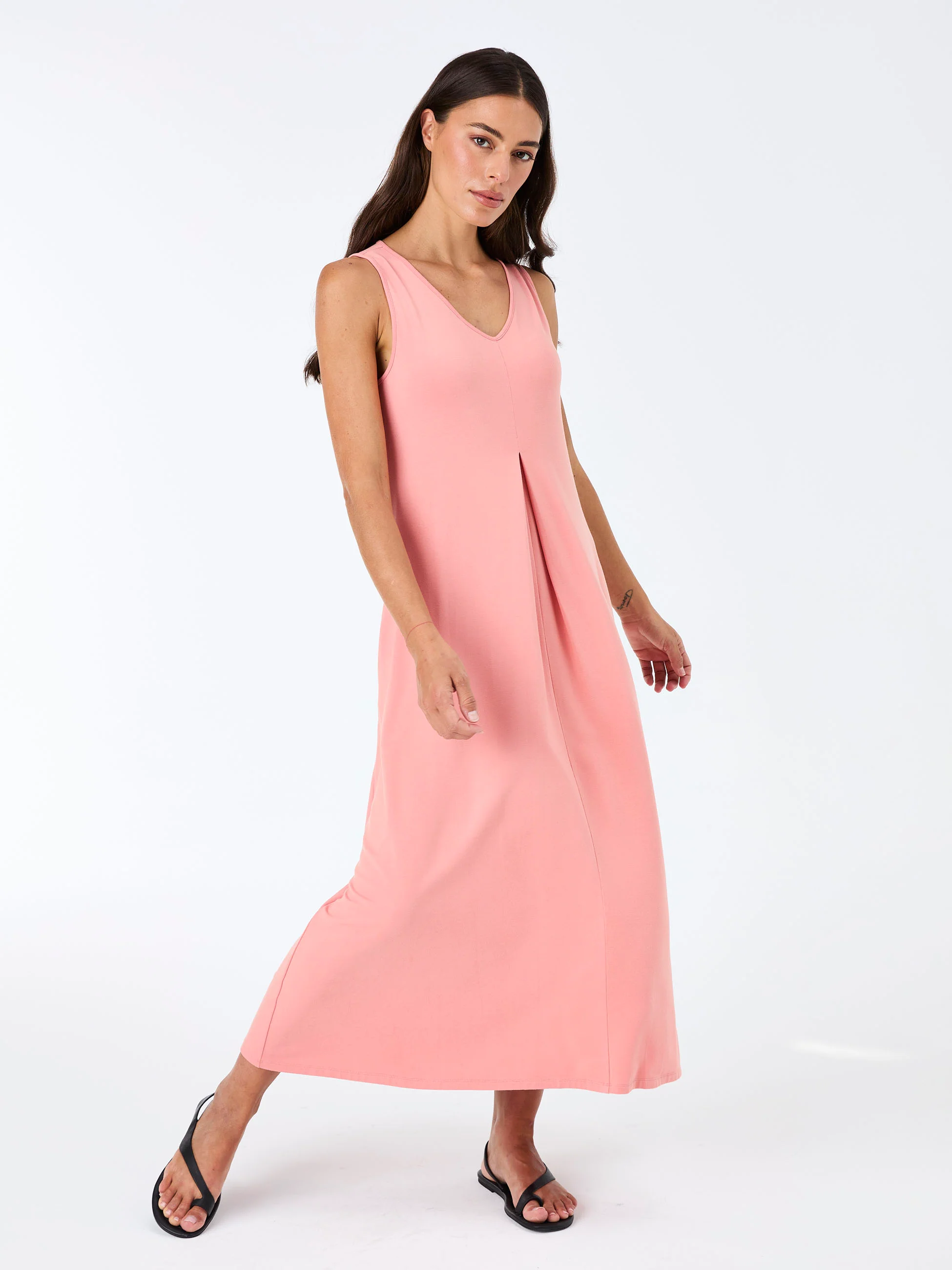 Dione Dress - Apricot - Image 5