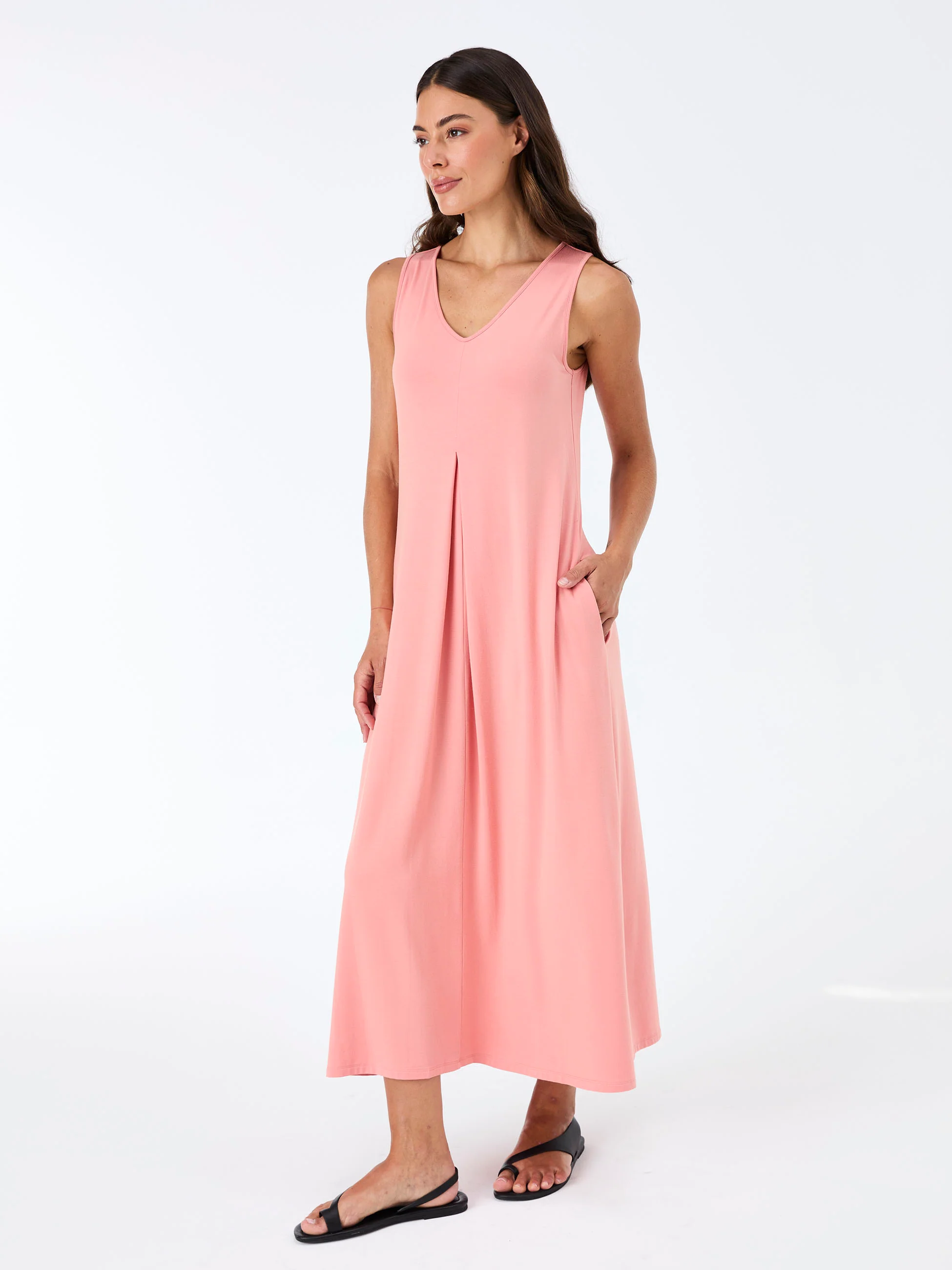 Dione Dress - Apricot - Image 6