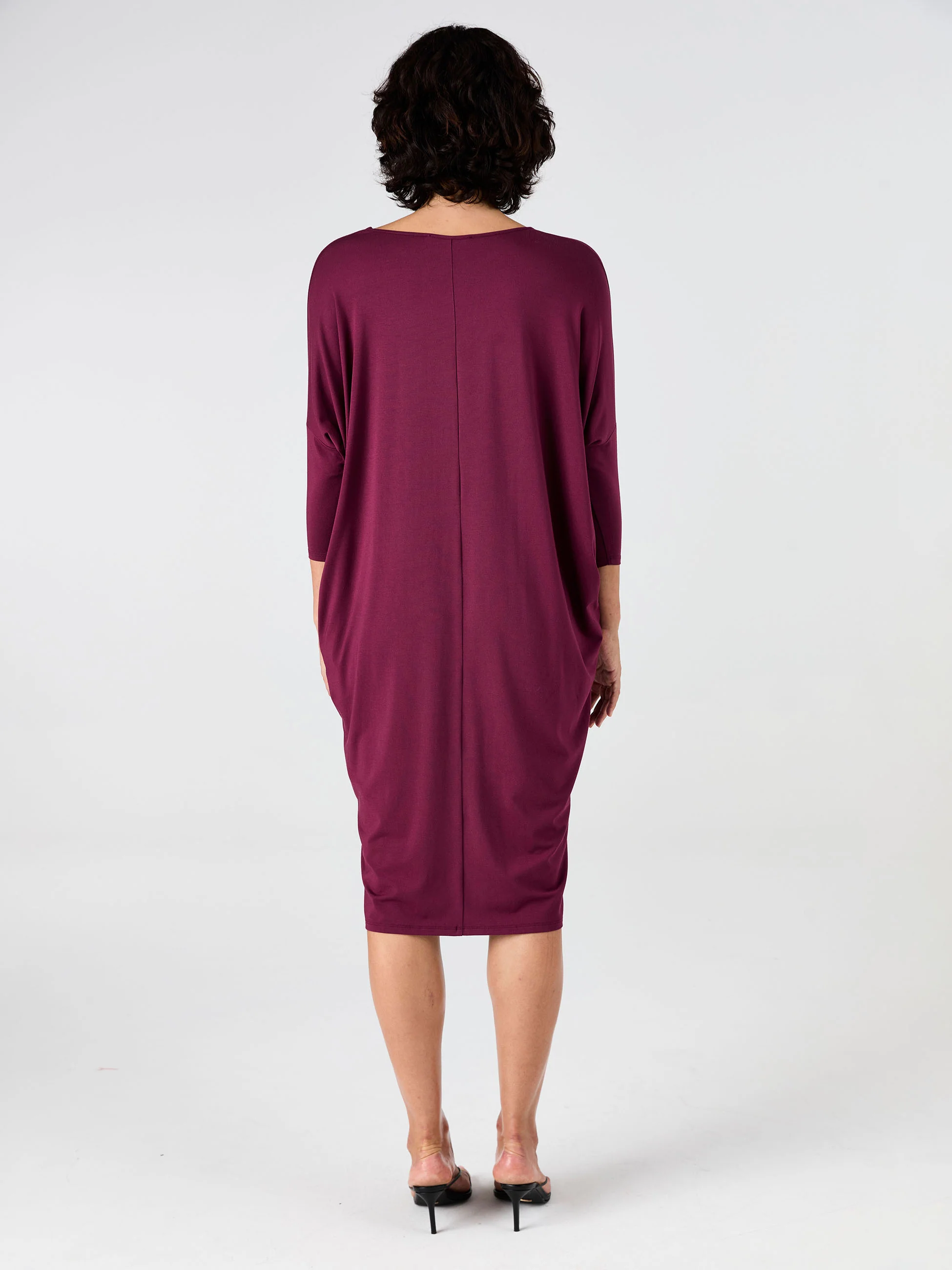 Easy Flow Dress - Ruby - Image 3