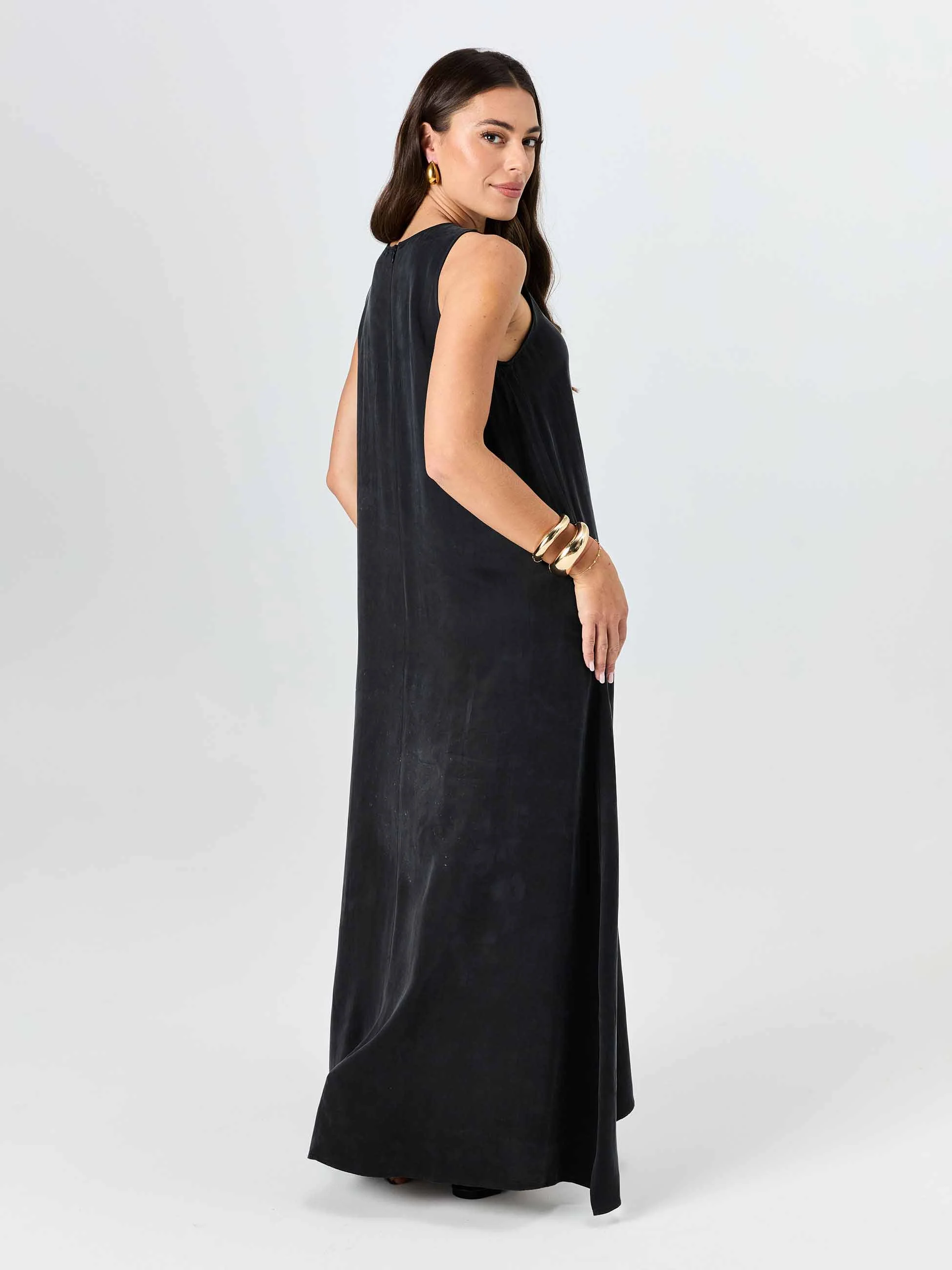 Elina Dress - Black - Image 5
