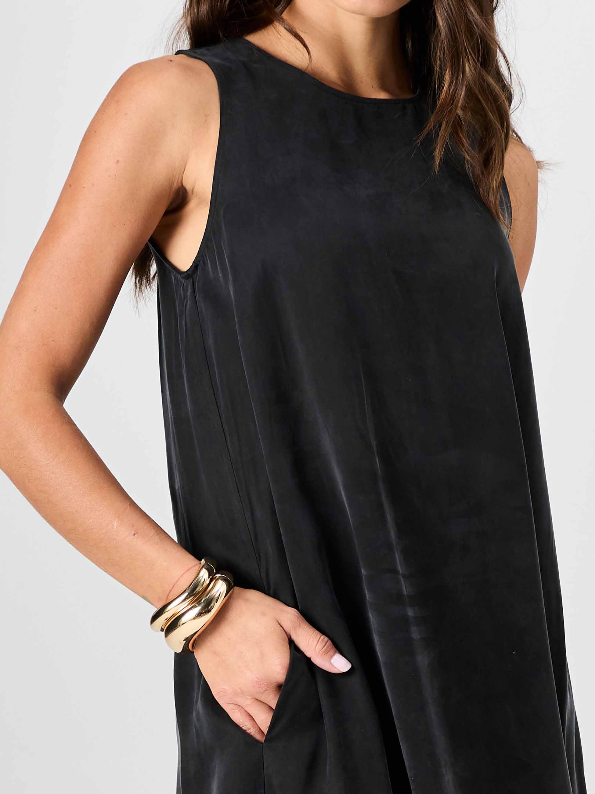 Elina Dress - Black - Image 6