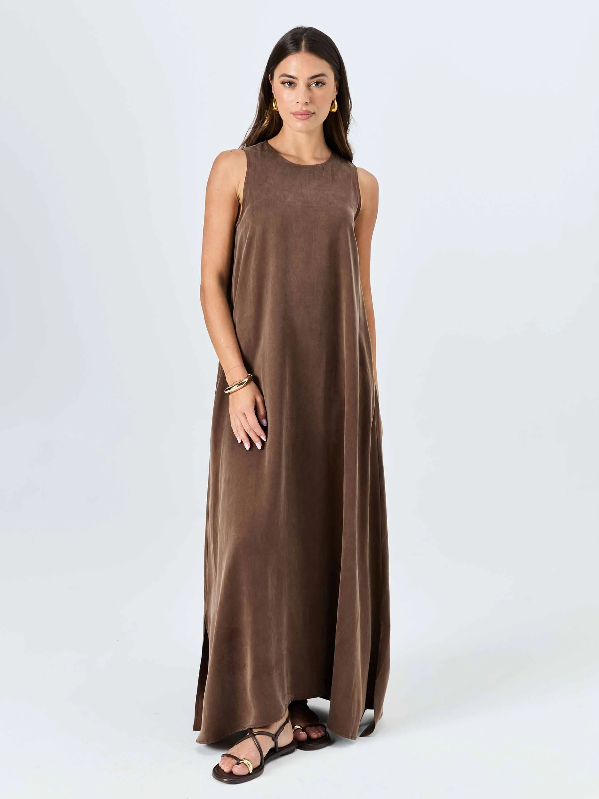 Elina Dress - Mocha
