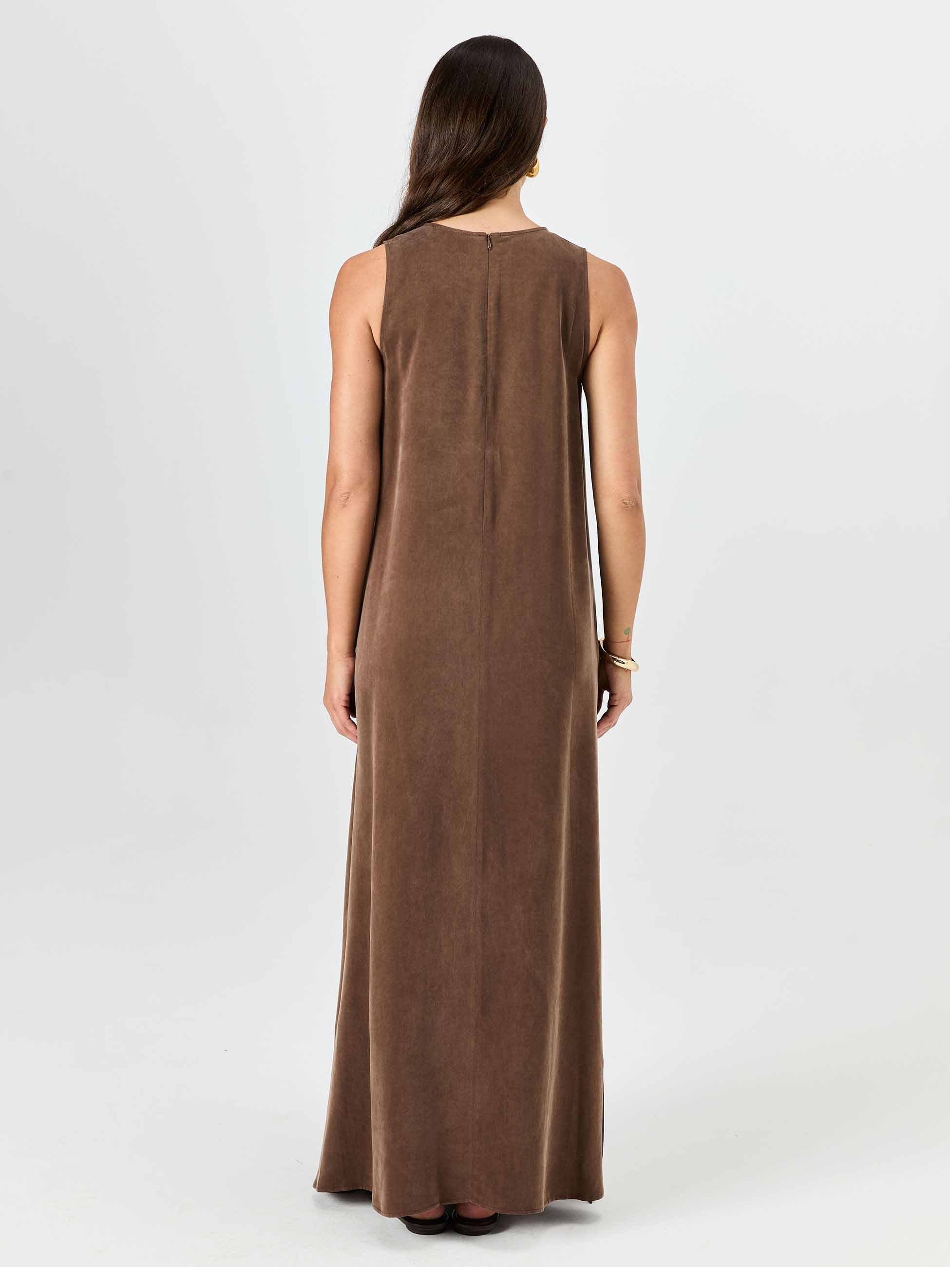 Elina Dress - Mocha - Image 3