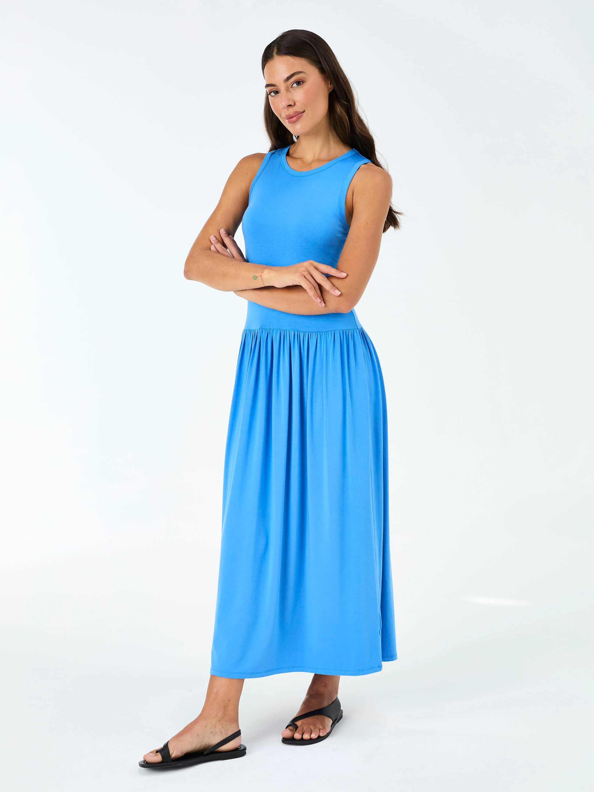 Essential Maxi Dress - Cobalt - Image 2