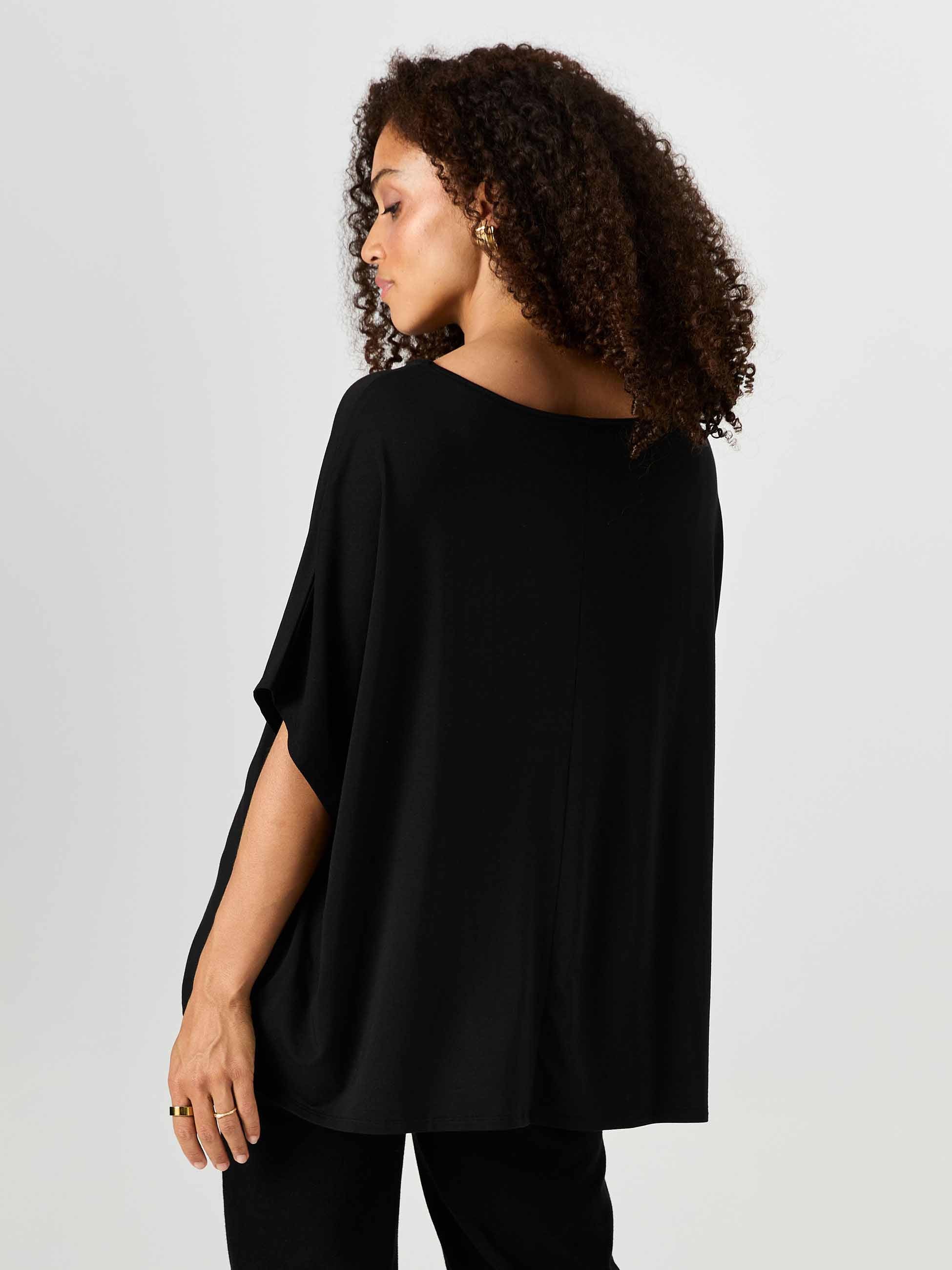 Flow Luxe Tunic - Black - Image 2