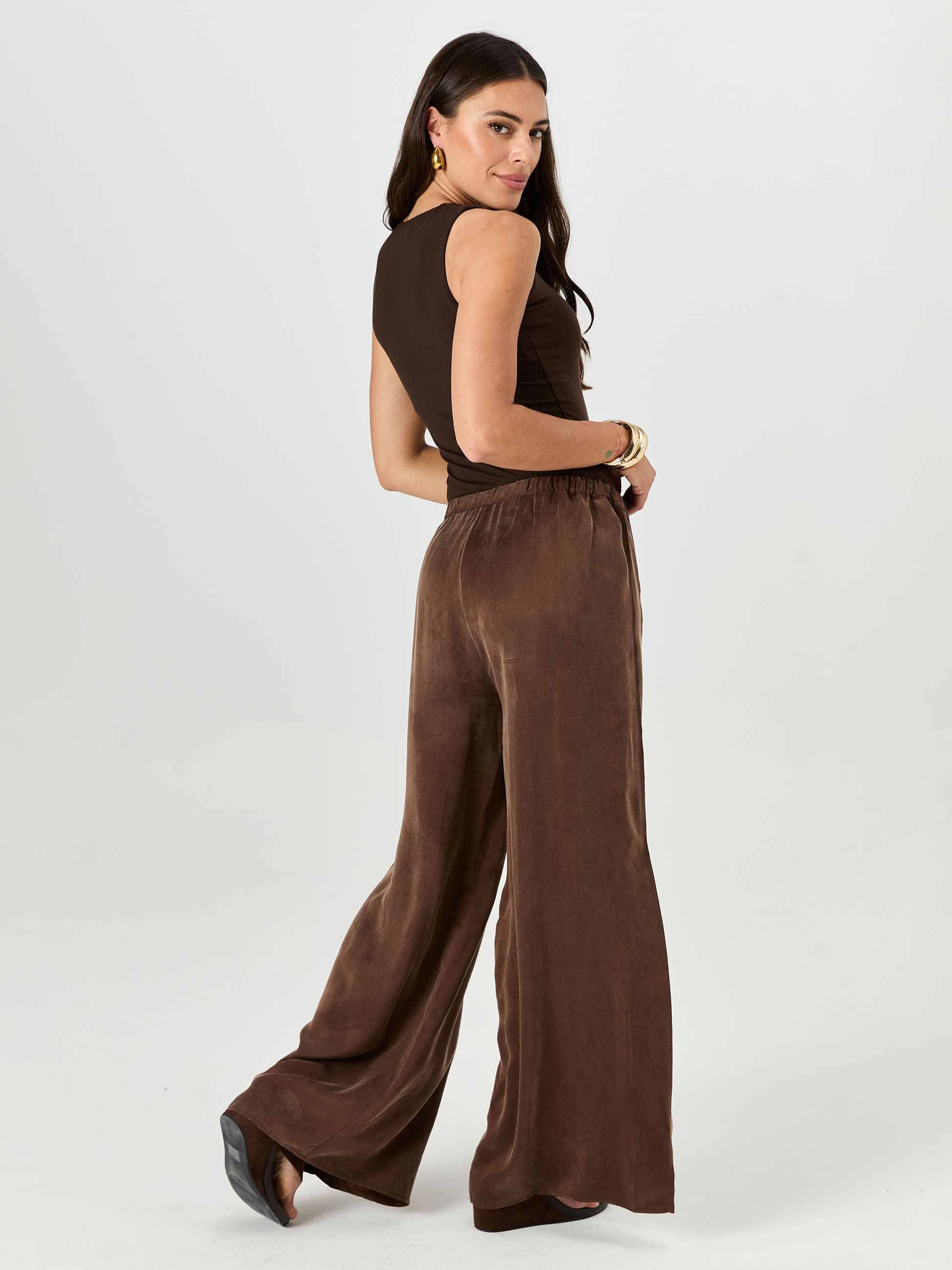 Frederica Pants  Mocha - Image 5