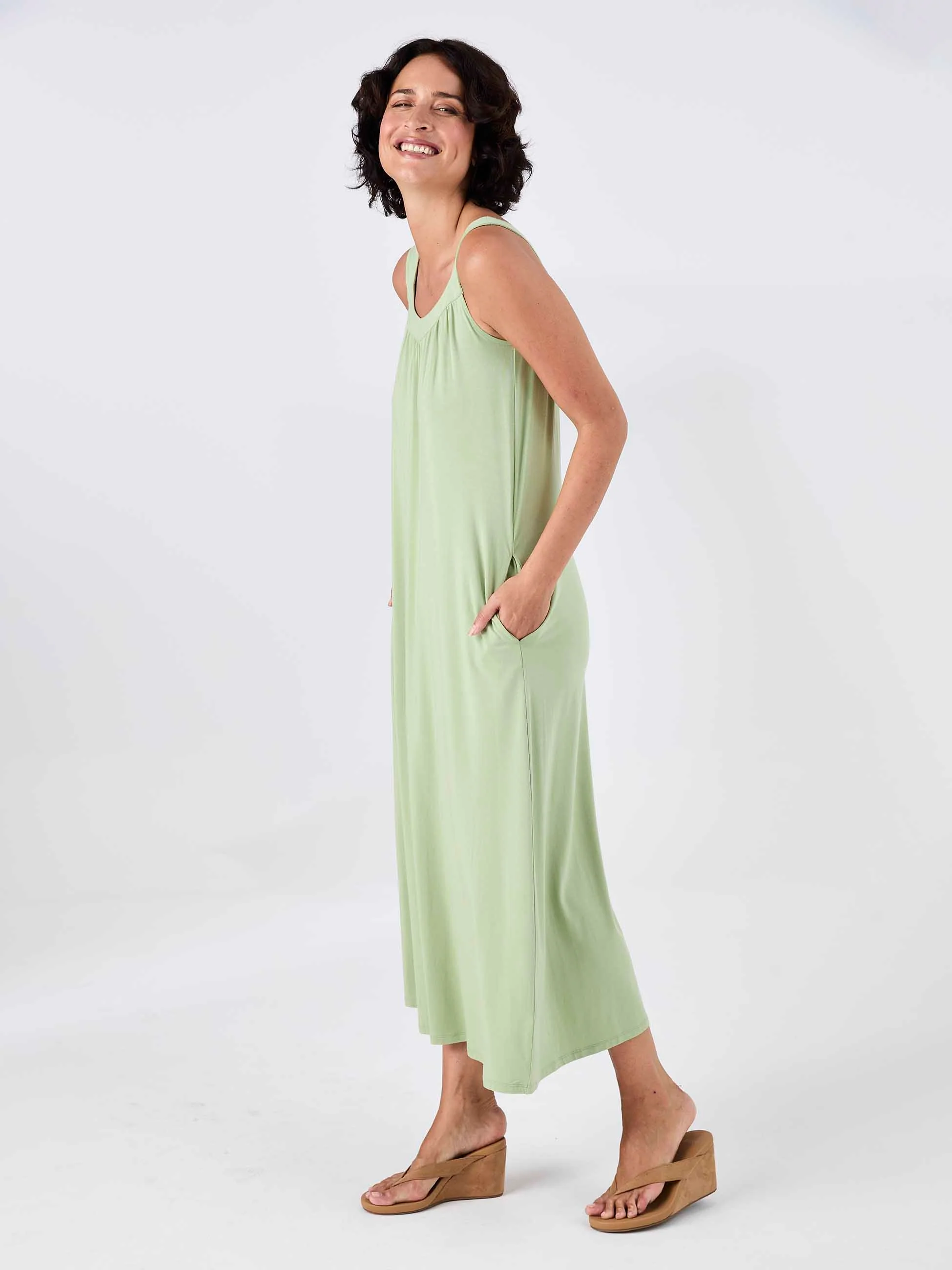 Haze Dress - Matcha Green - Image 4
