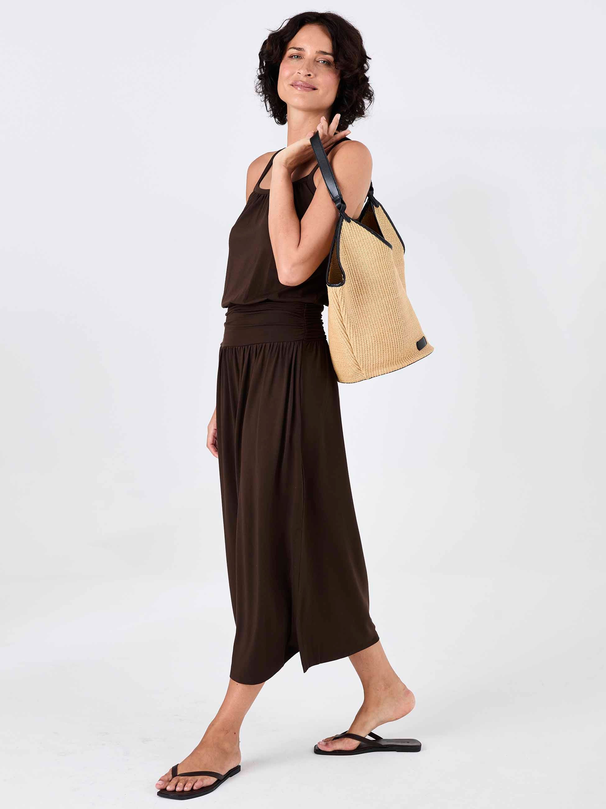 Imogen Dress - Coffee Bean - Image 12
