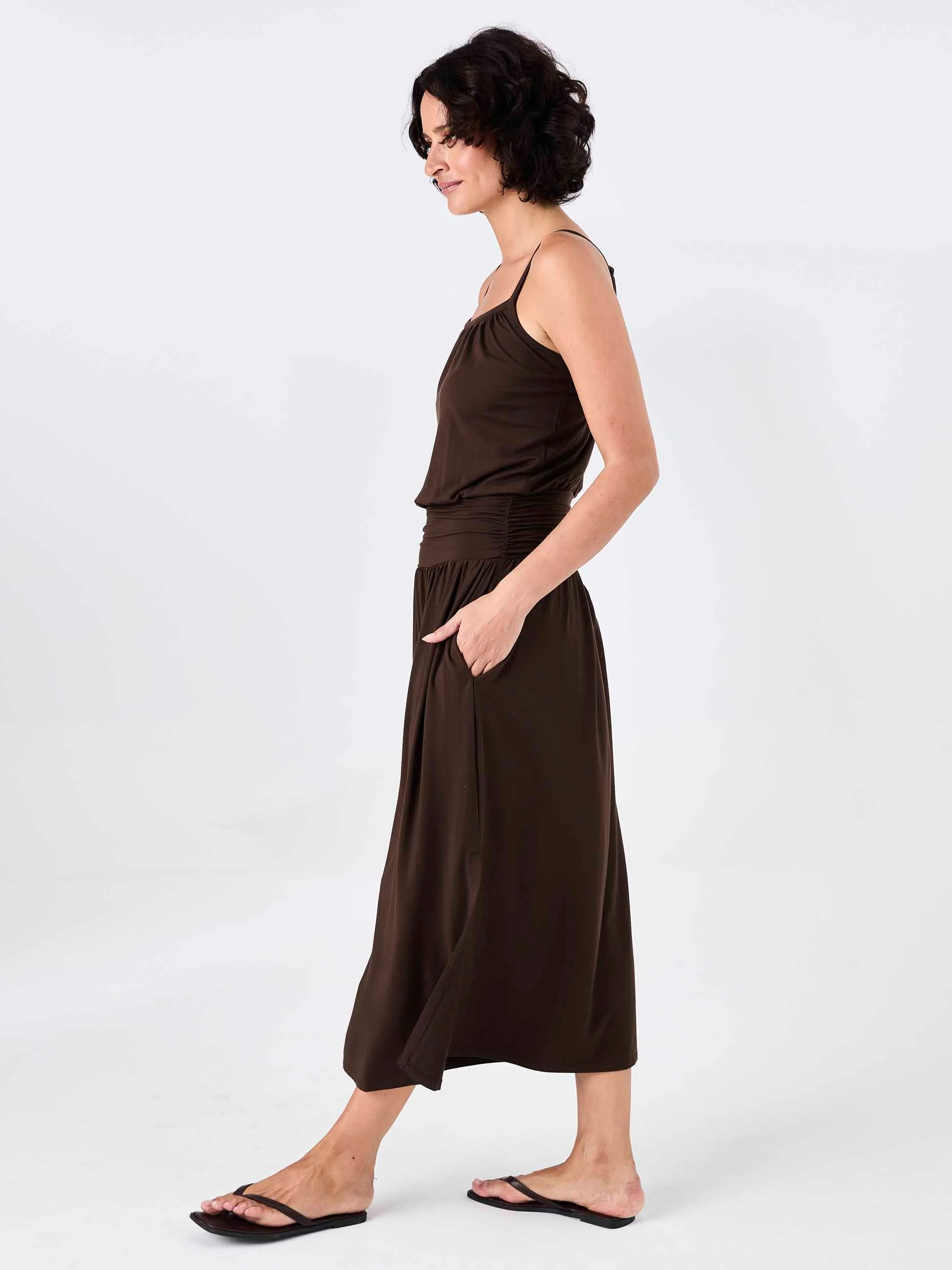 Imogen Dress - Coffee Bean - Image 2