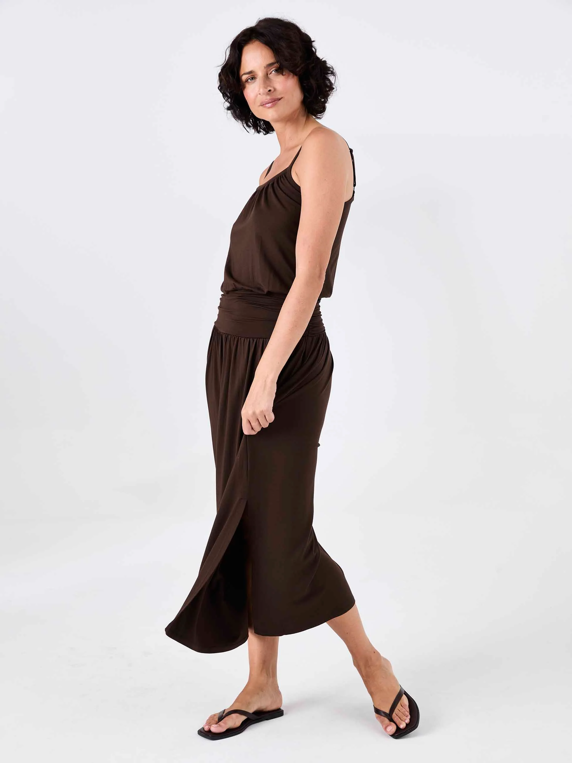 Imogen Dress - Coffee Bean - Image 5
