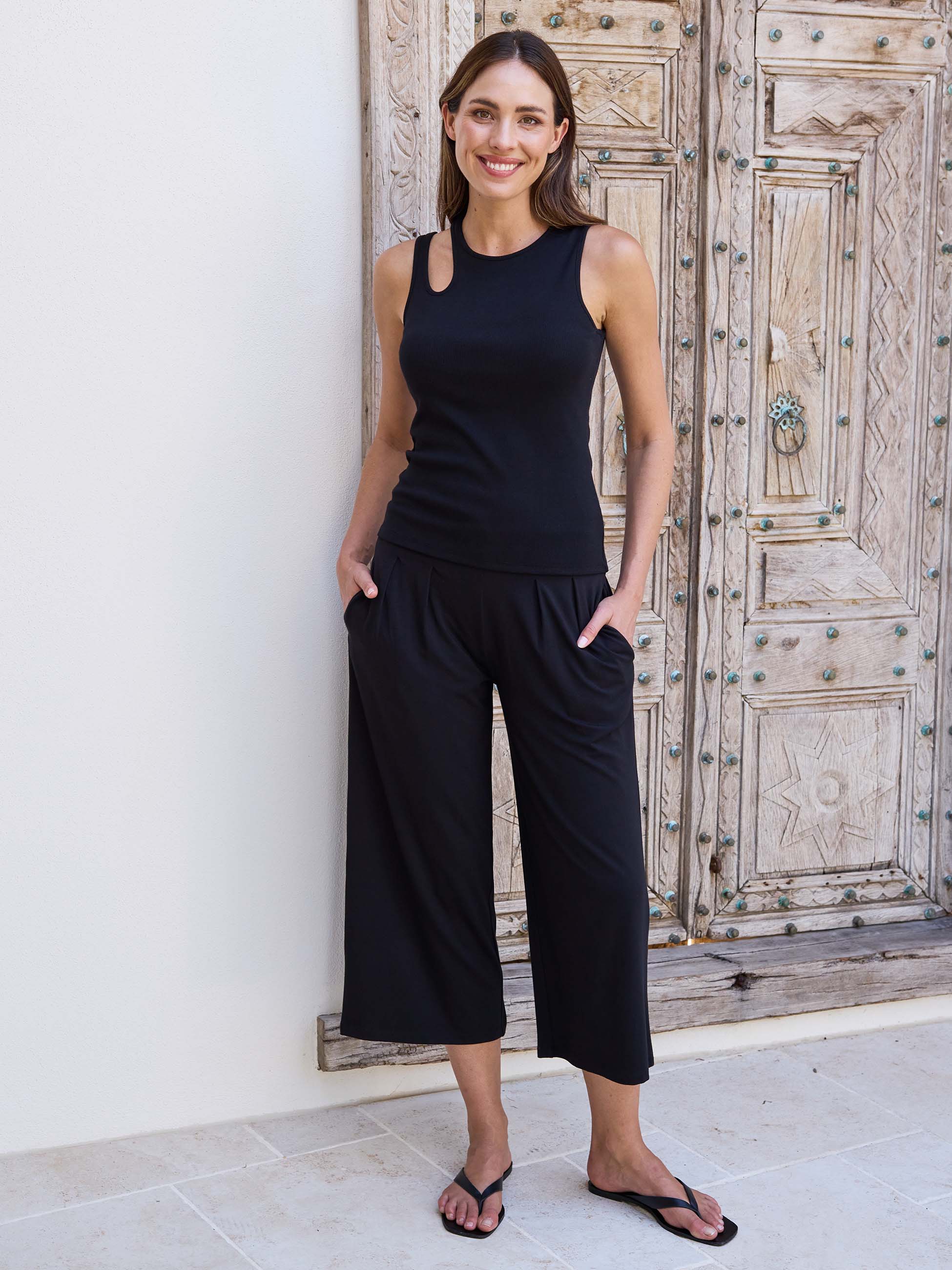 Jett Culottes - Black - Image 2