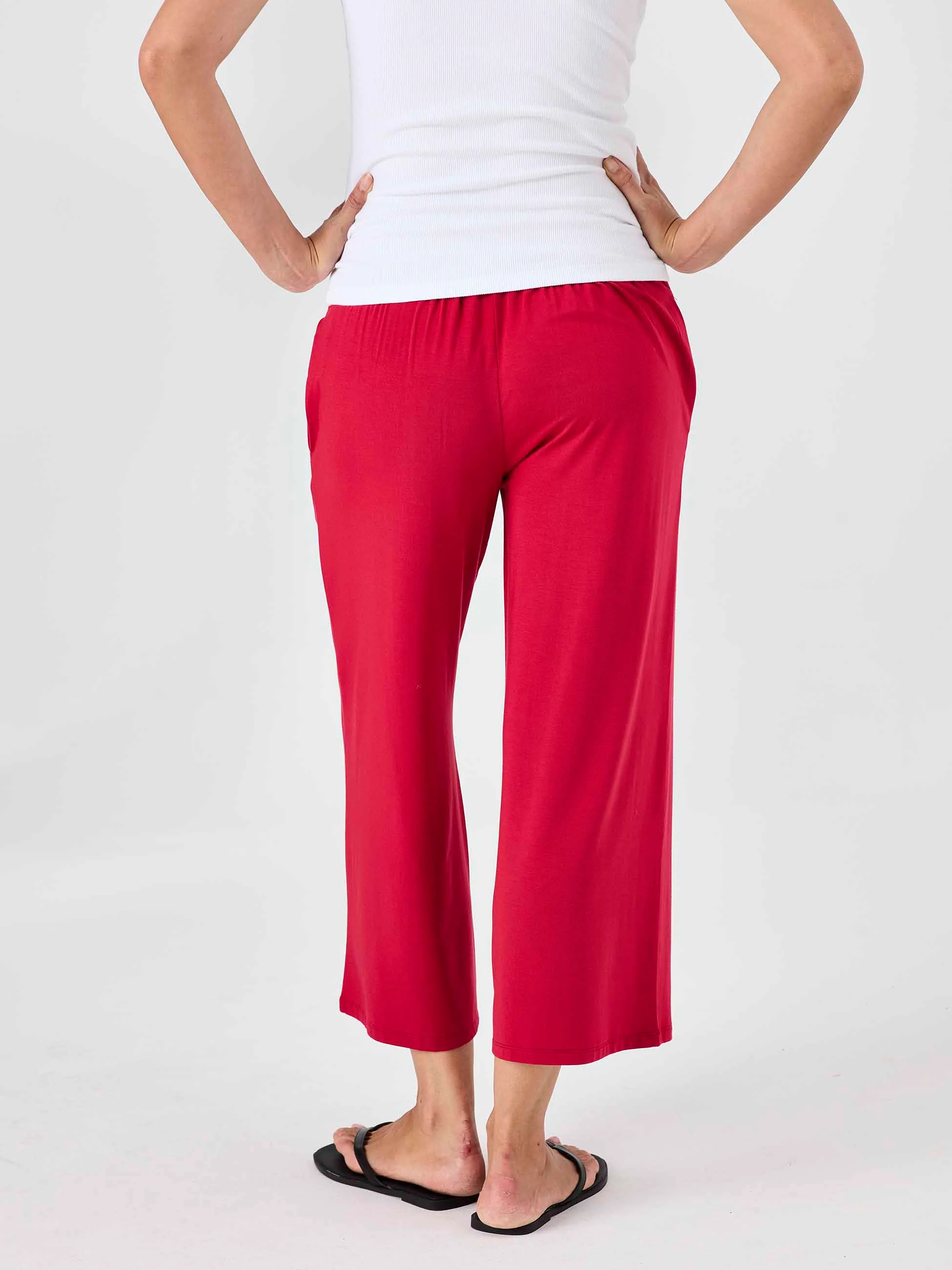 Jett Culottes - Cherry - Image 6