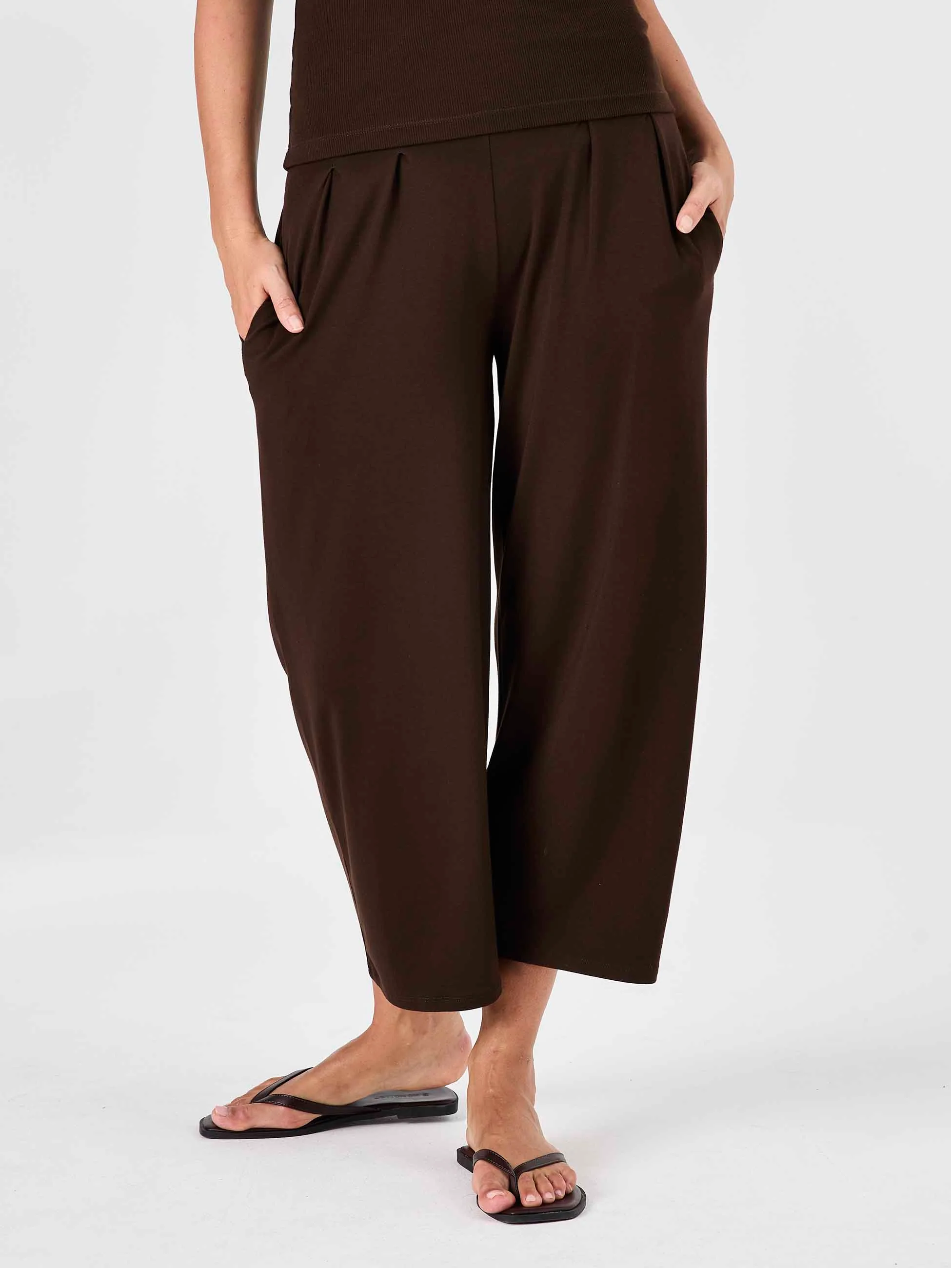 Jett Culottes - Coffee Bean - Image 2