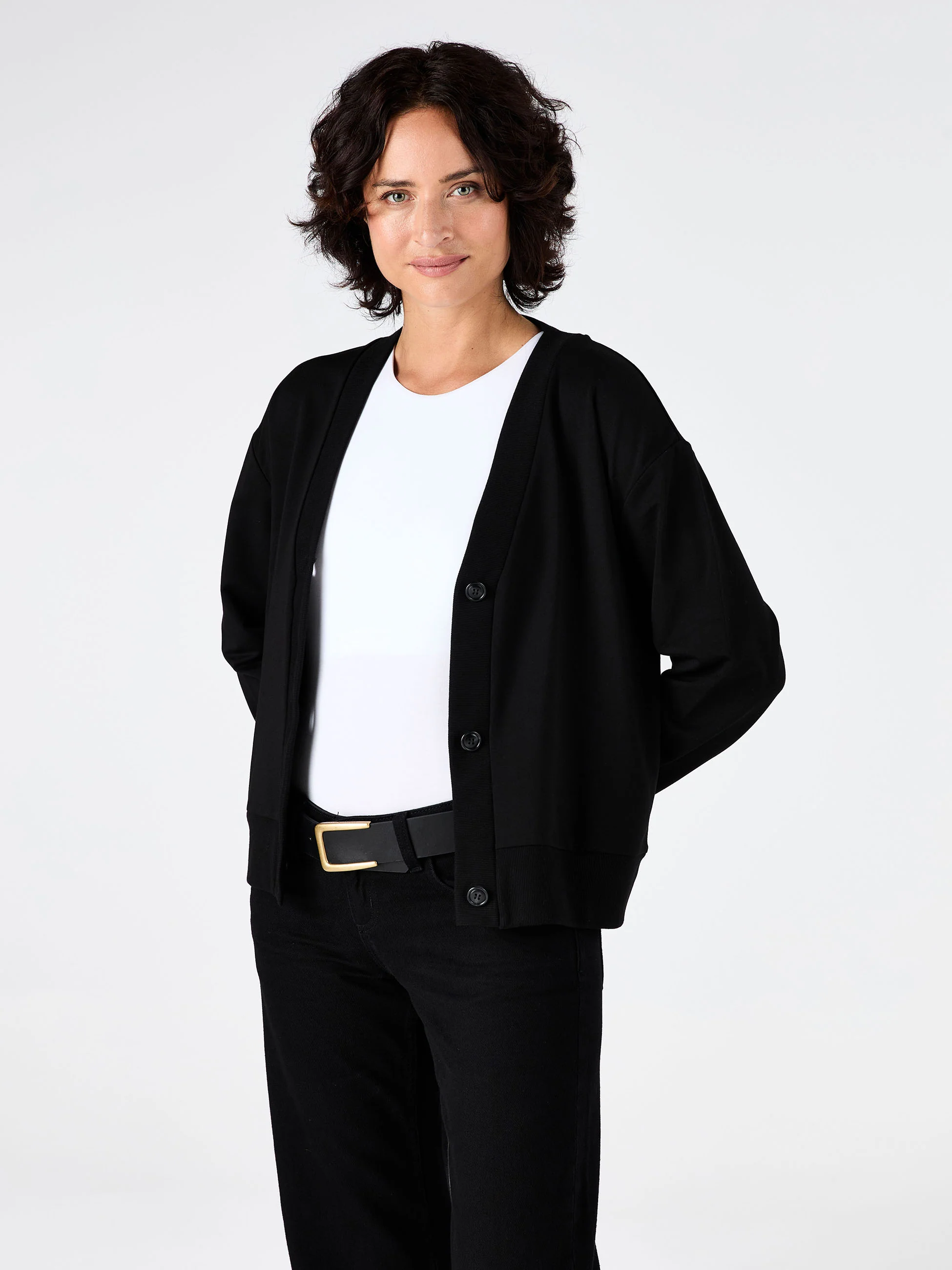 Leighton Sweat Top - Black - Image 4