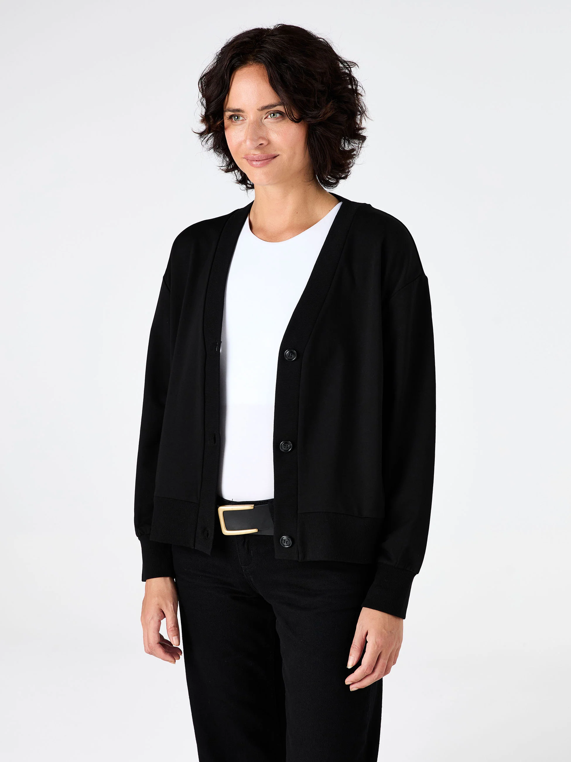 Leighton Sweat Top - Black - Image 7