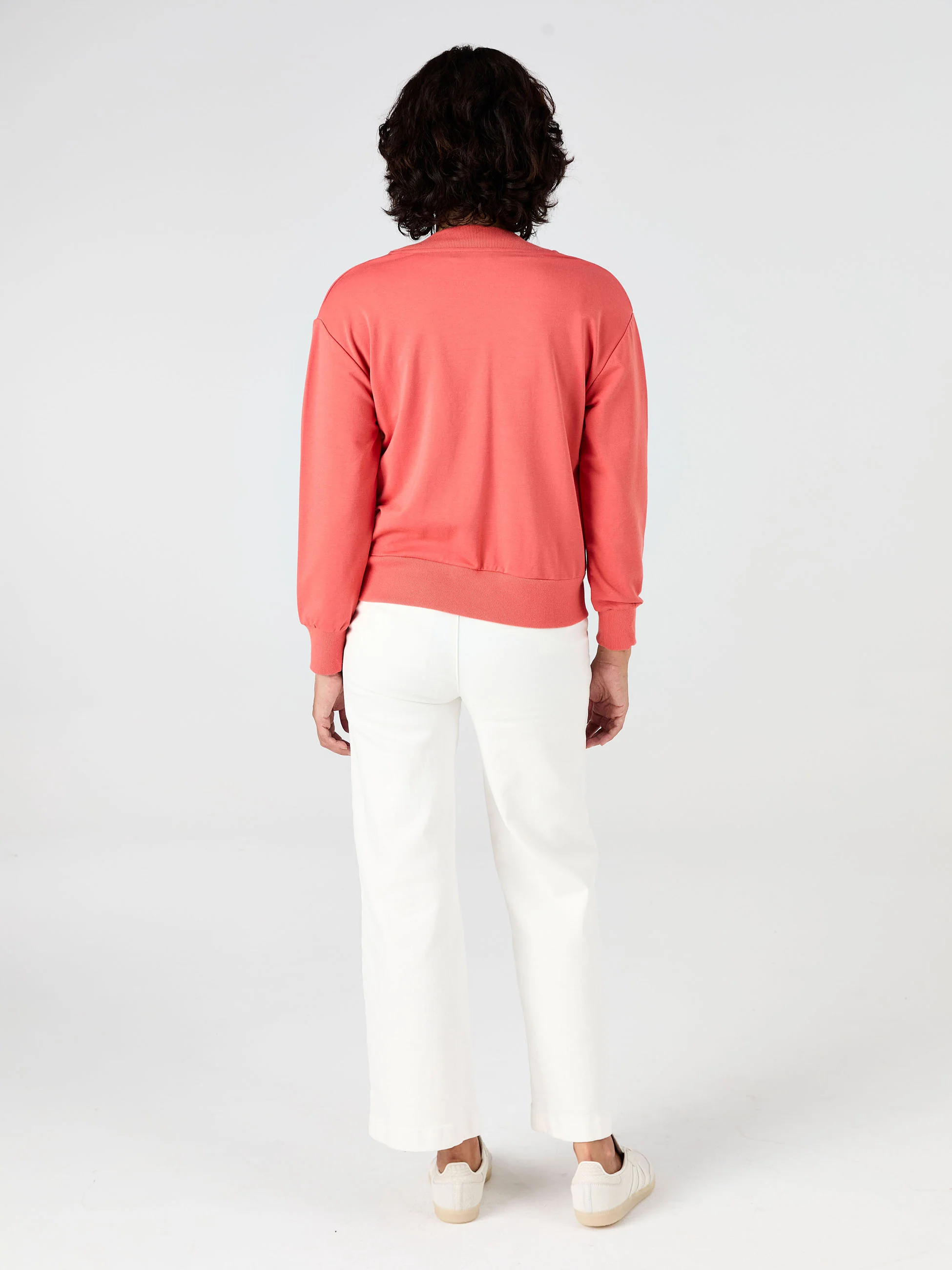 Leighton Sweat Top - Burnt Sienna - Image 6