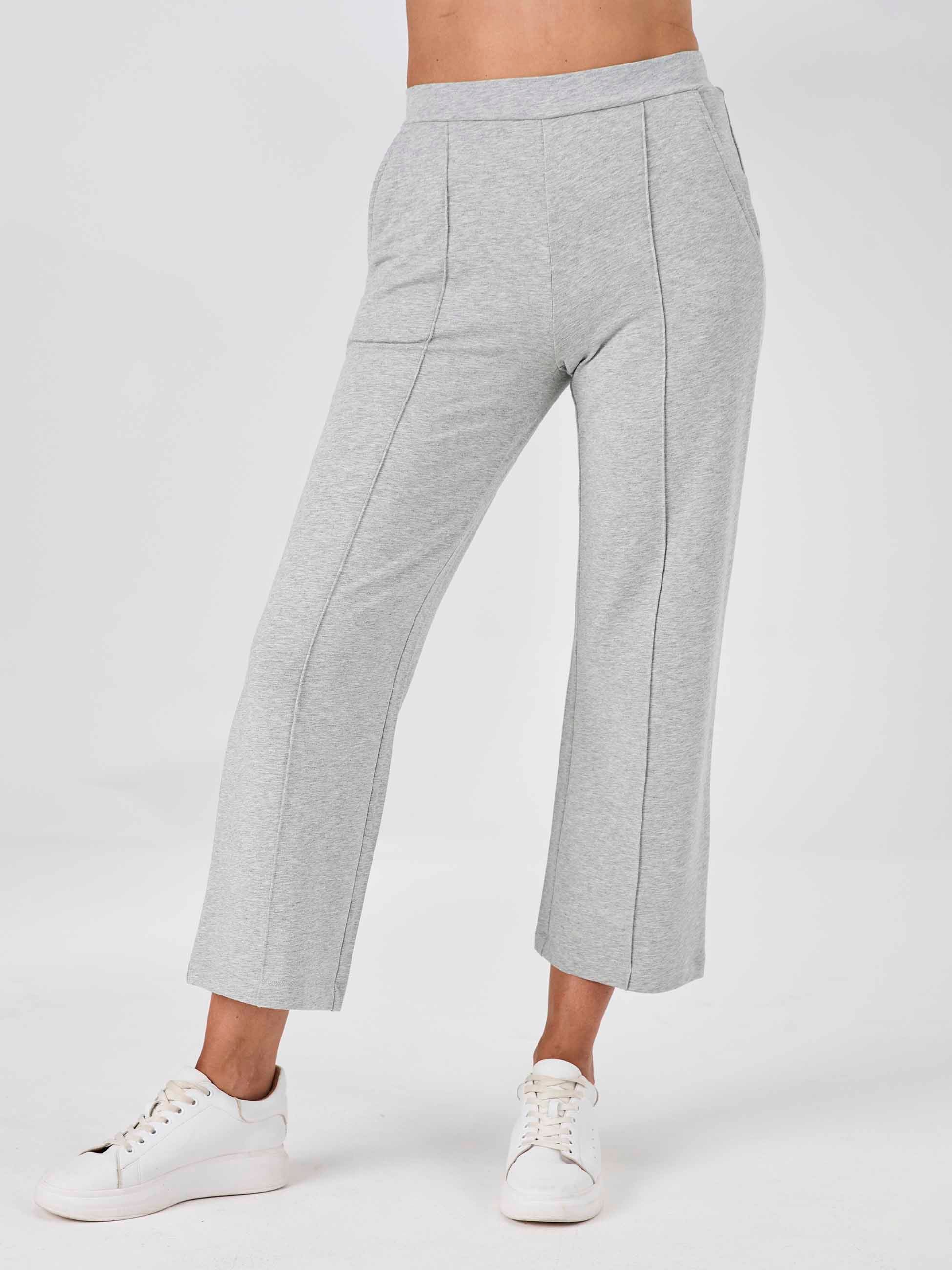 Leighton Sweat Top - Grey Marl - Image 3