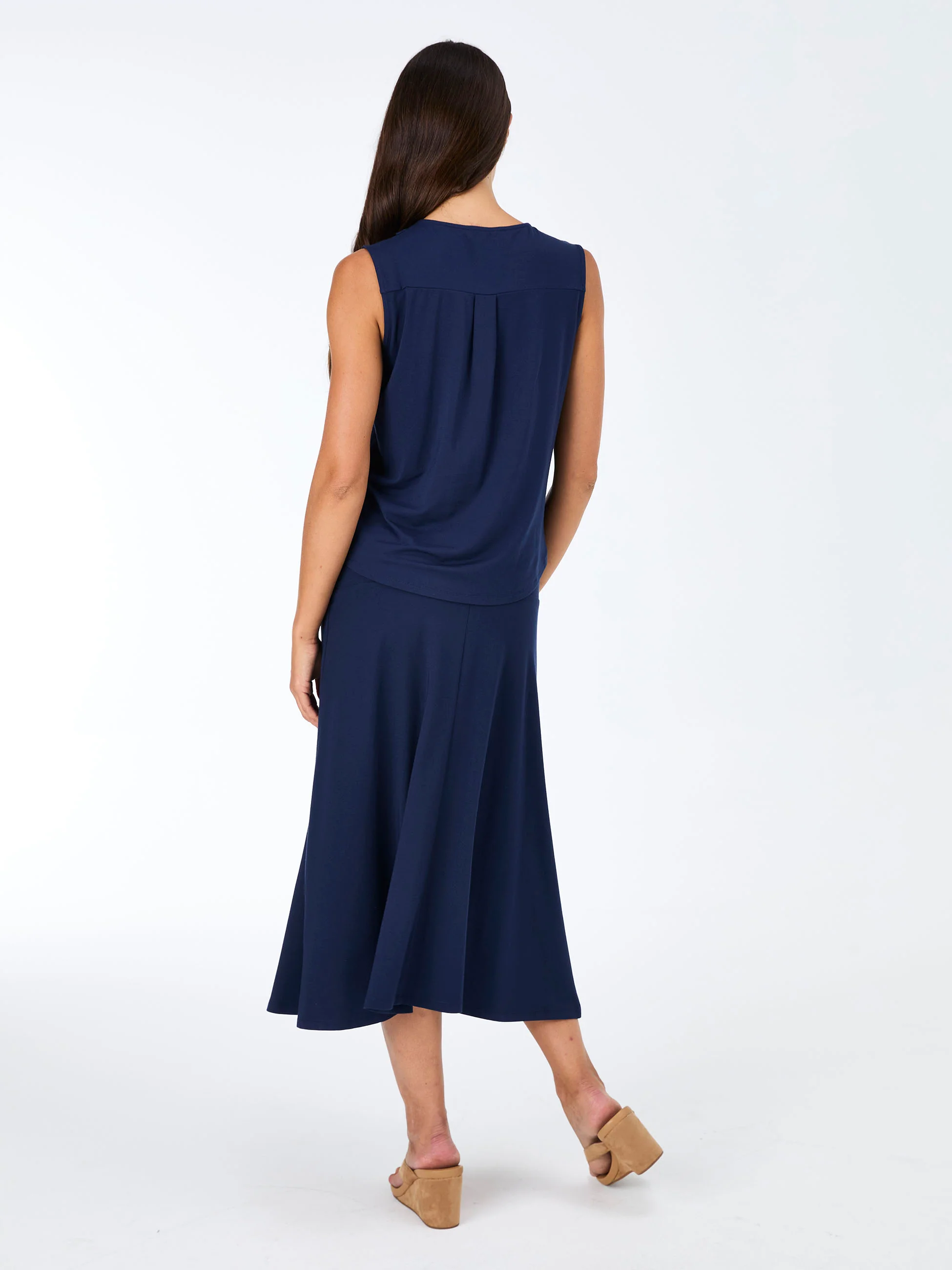 Lune Skirt - Navy - Image 2