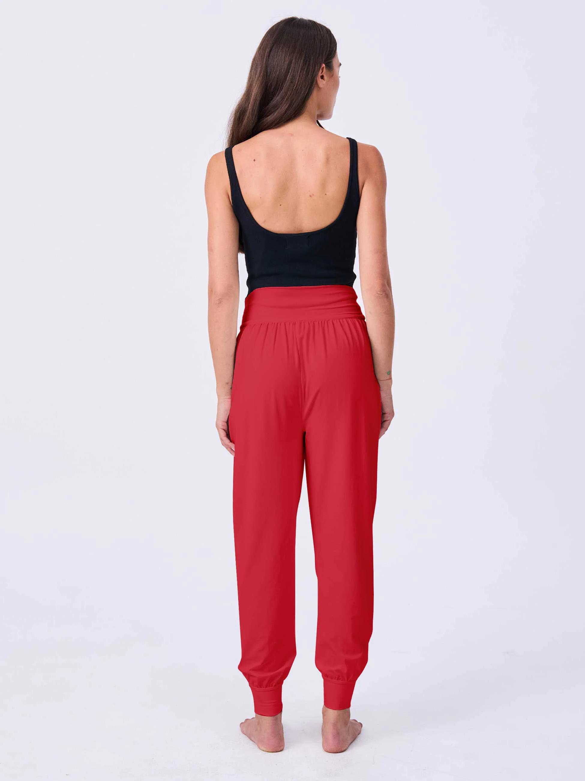 Nomad Relax Pant - Cherry - Image 3