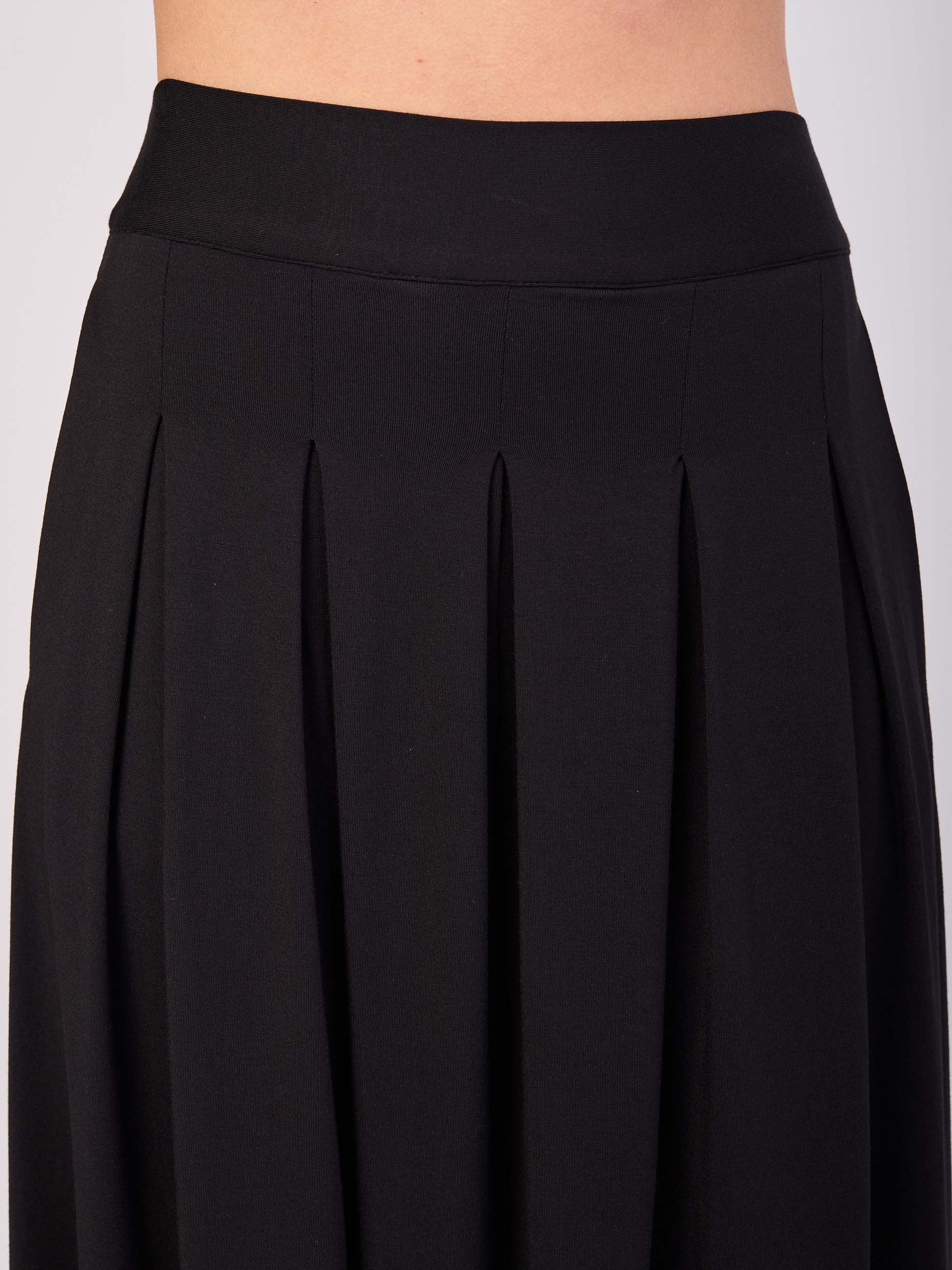 Pleat Skirt  - Black - Image 7